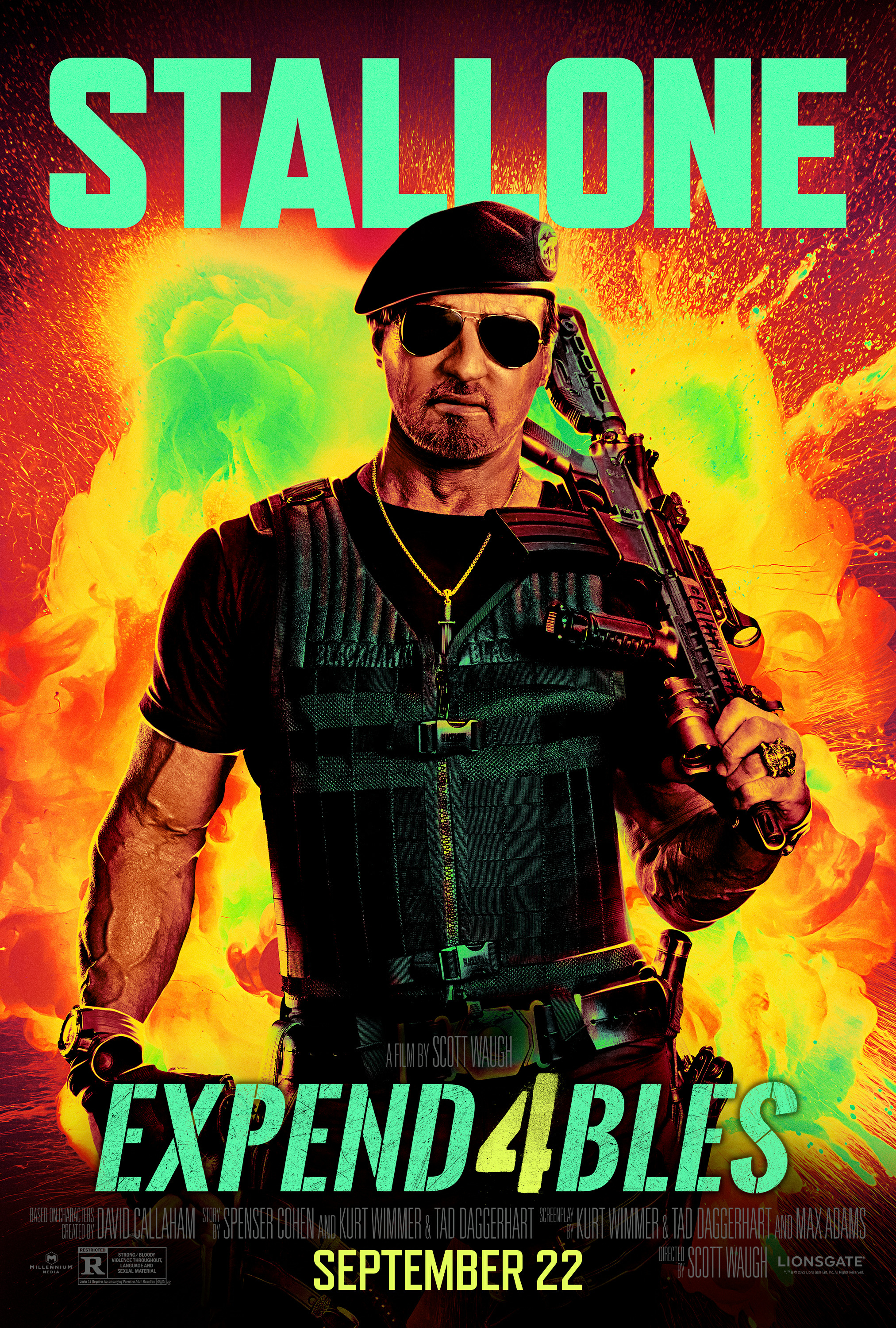Mega Sized Movie Poster Image for Expendables 4 (#3 of 17)