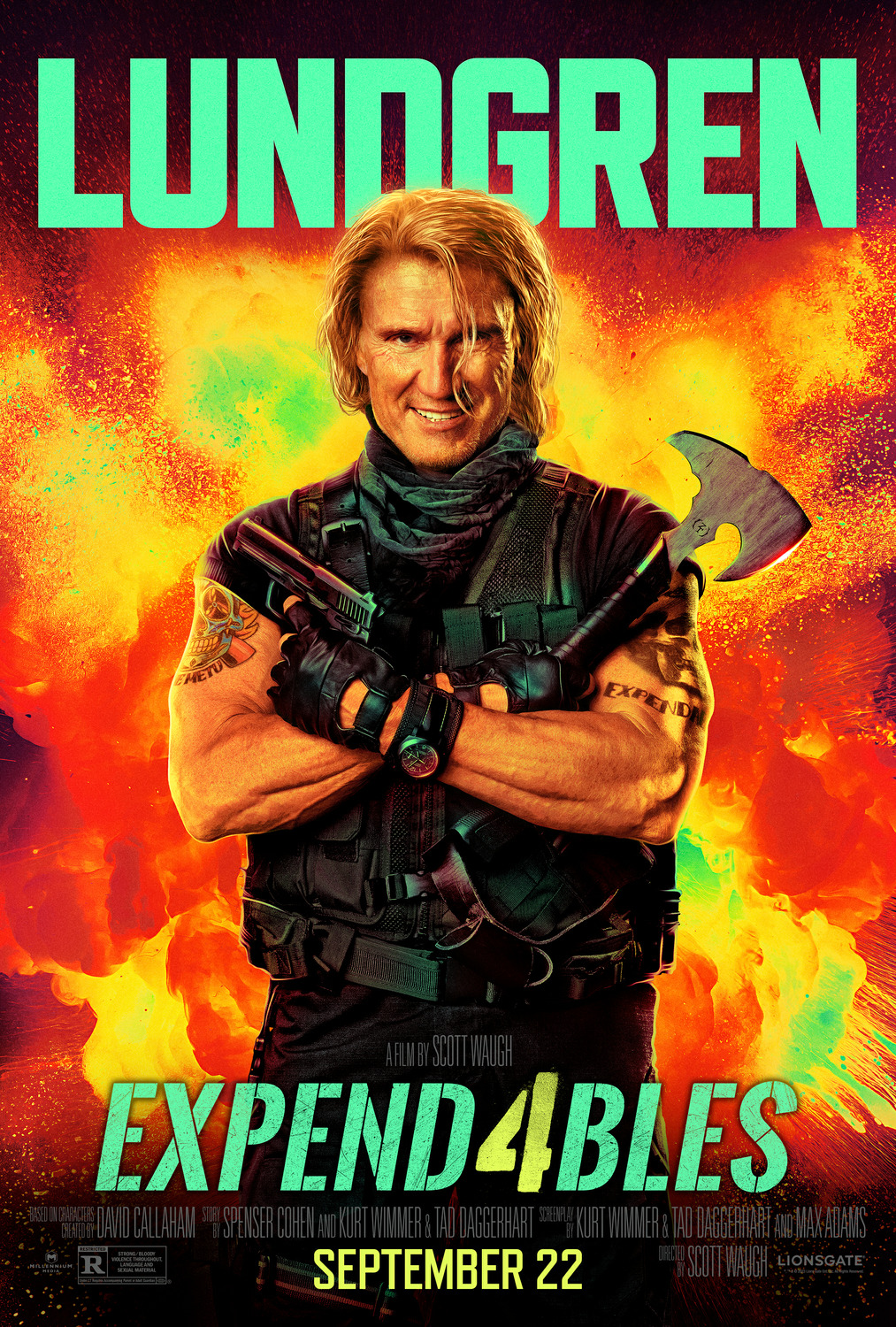 Extra Large Movie Poster Image for Expendables 4 (#6 of 17)