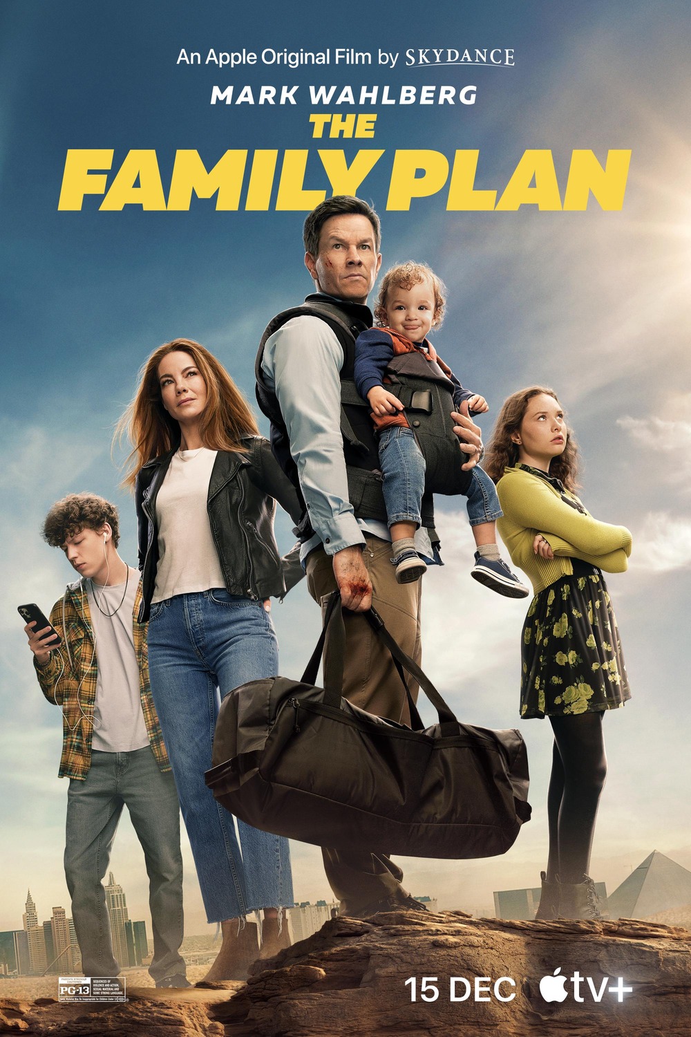 Extra Large Movie Poster Image for The Family Plan 