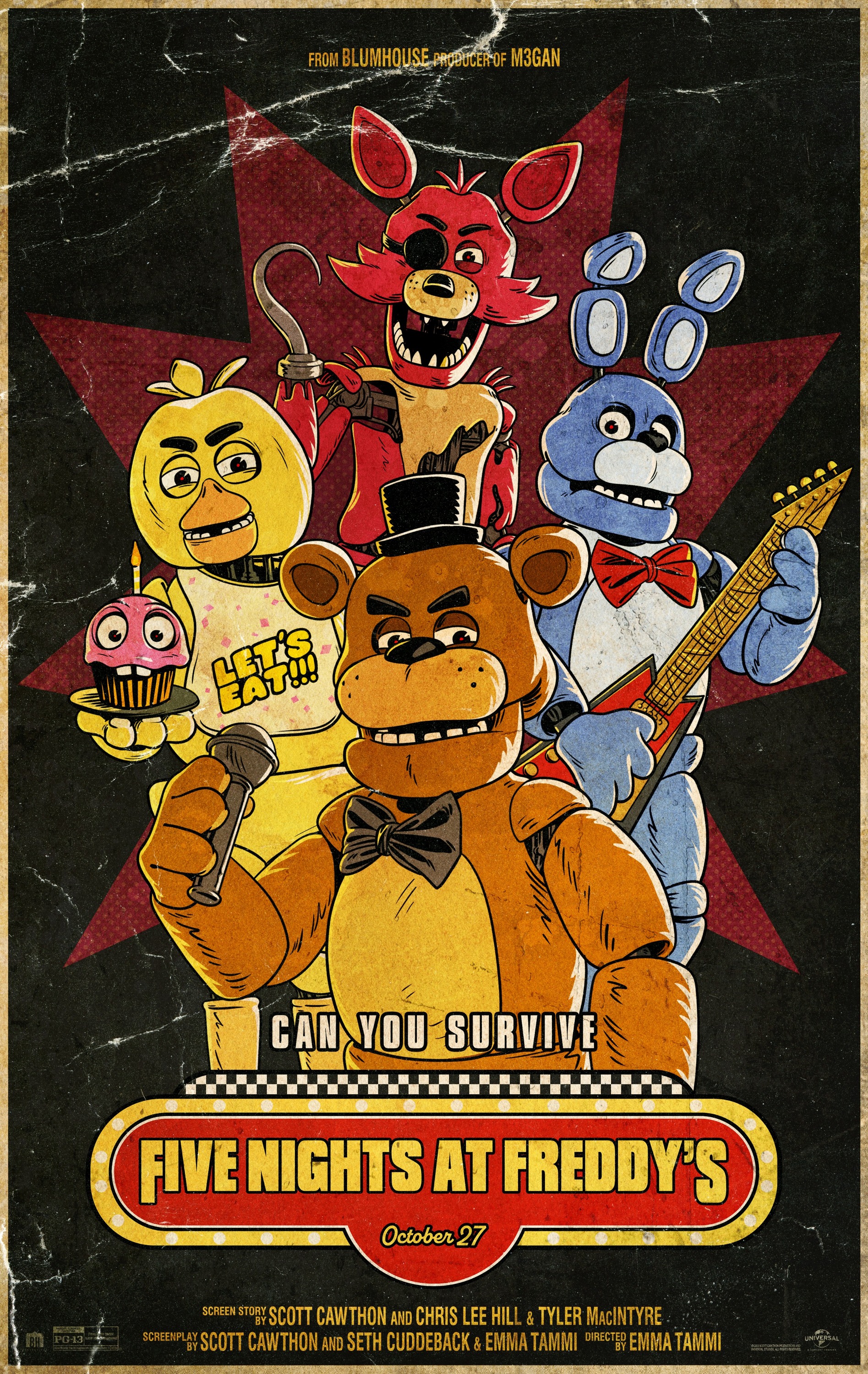 Mega Sized Movie Poster Image for Five Nights at Freddy's (#12 of 12)