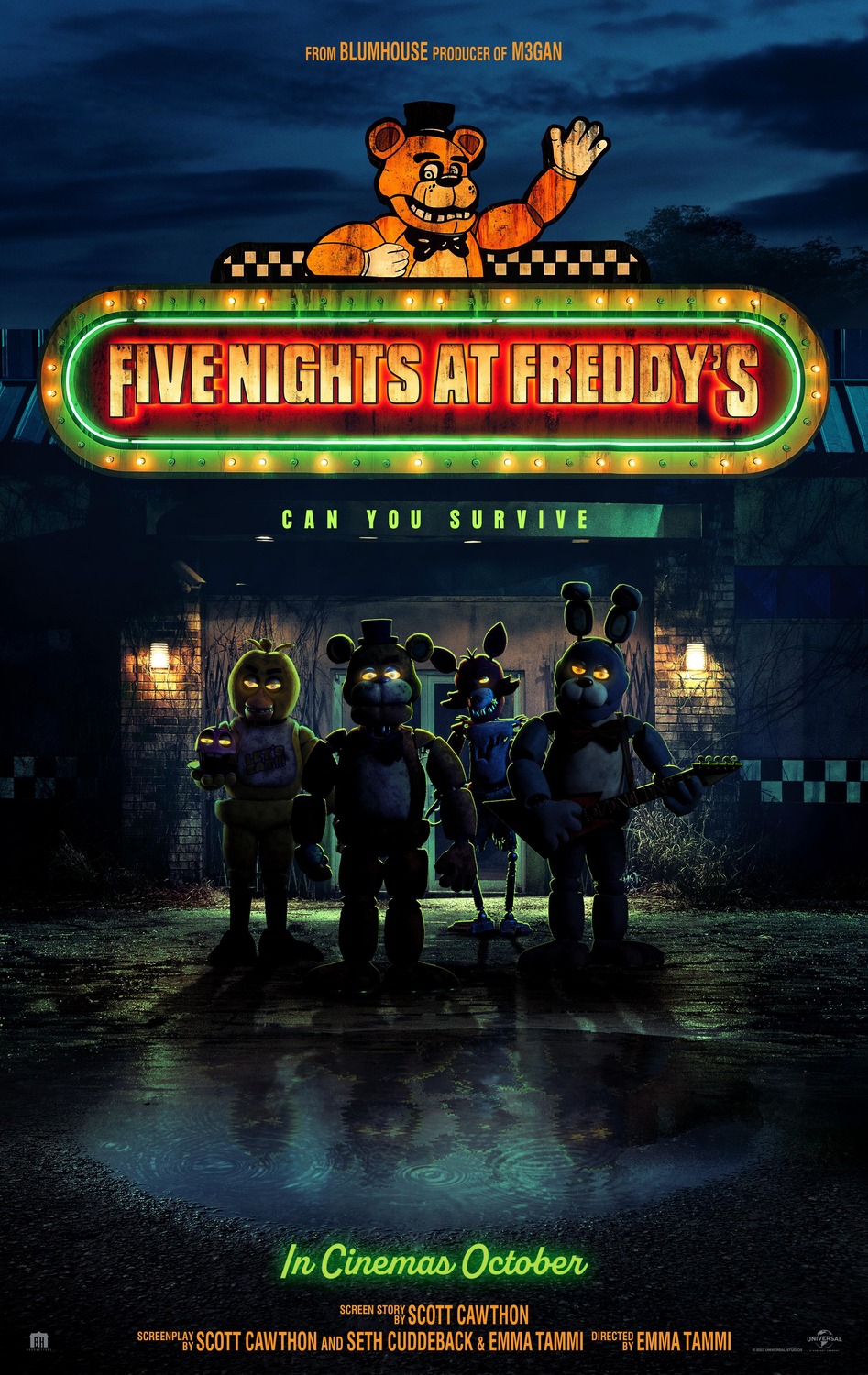Extra Large Movie Poster Image for Five Nights at Freddy's (#6 of 12)