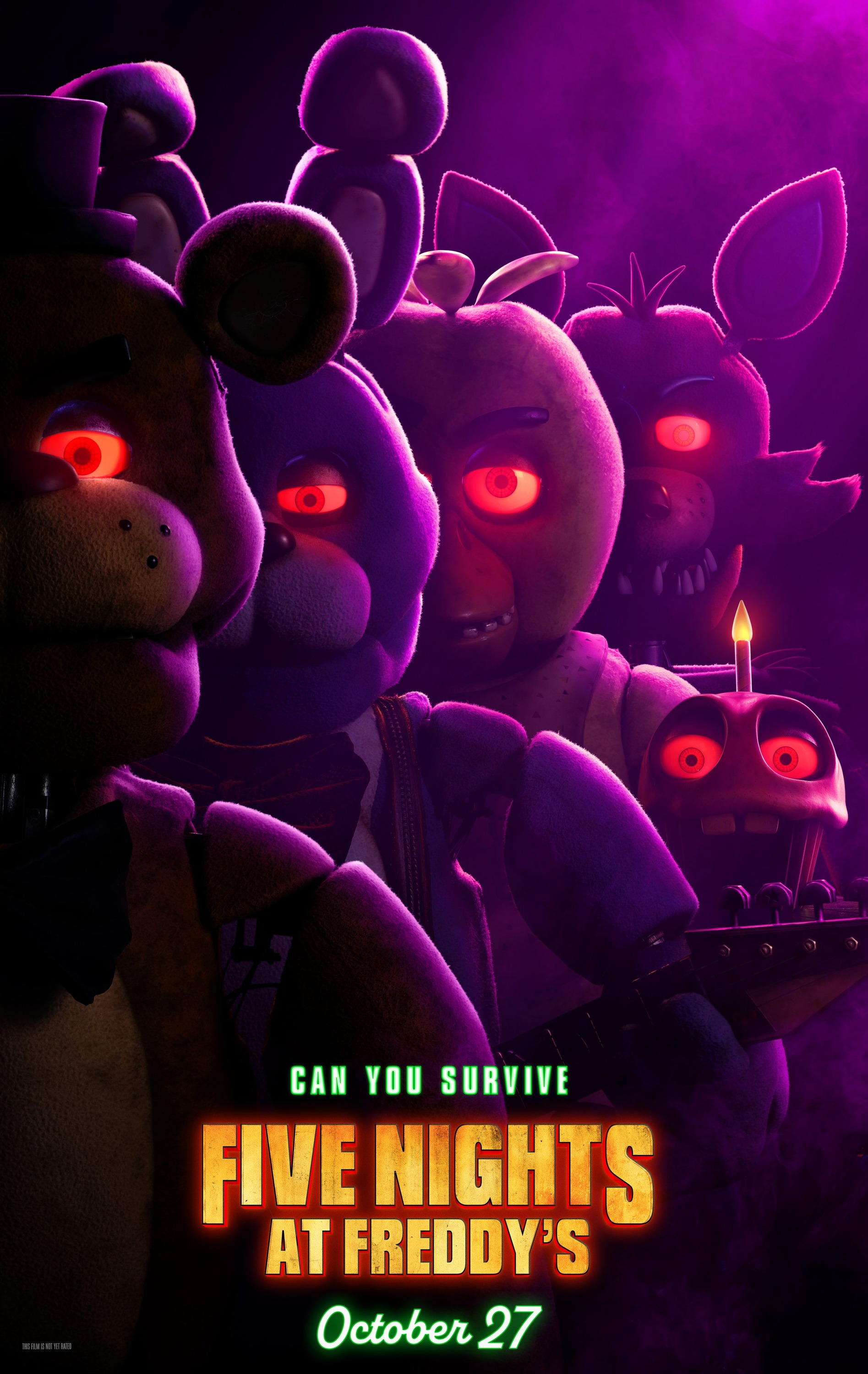 Mega Sized Movie Poster Image for Five Nights at Freddy's (#1 of 12)