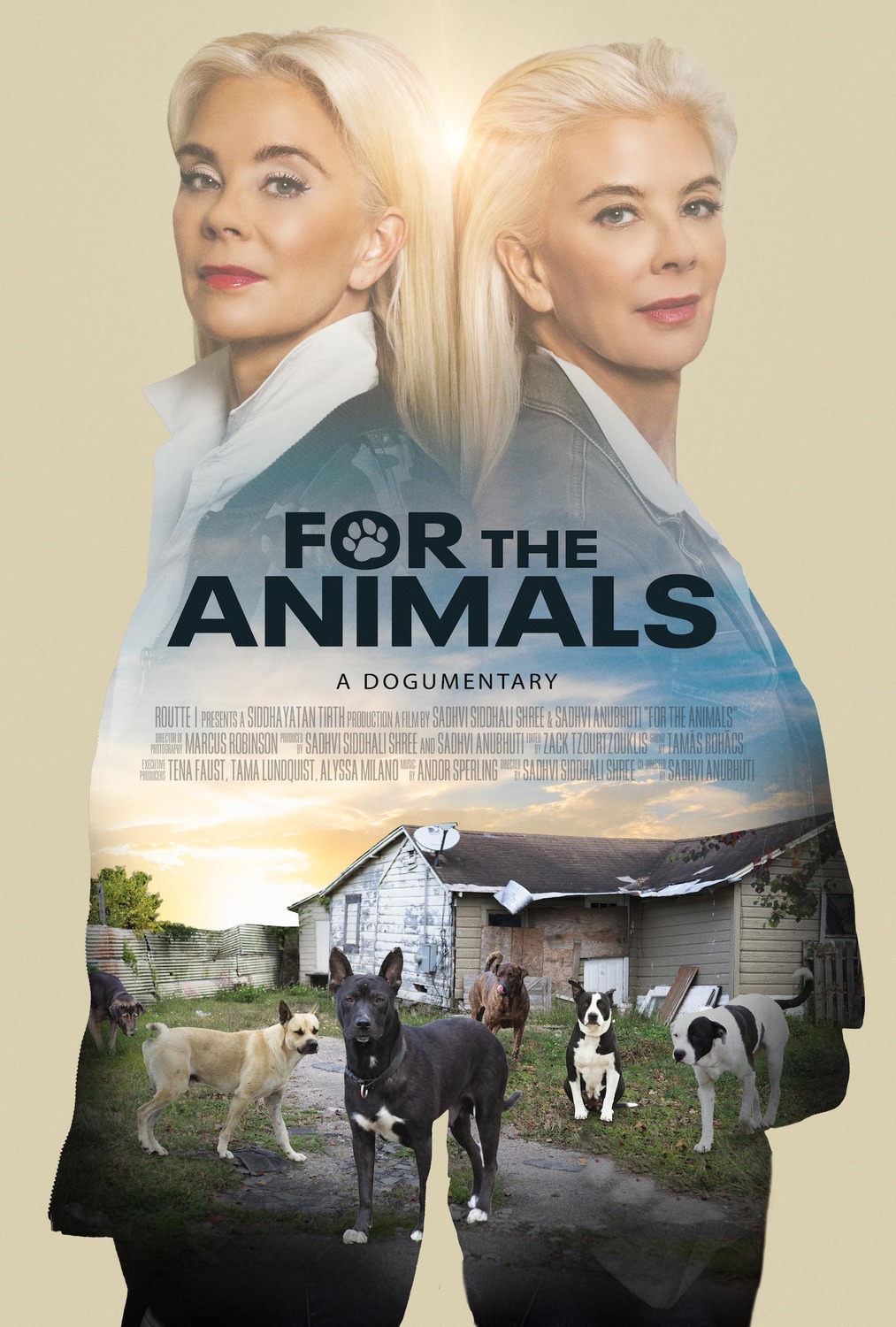 Extra Large Movie Poster Image for For the Animals 