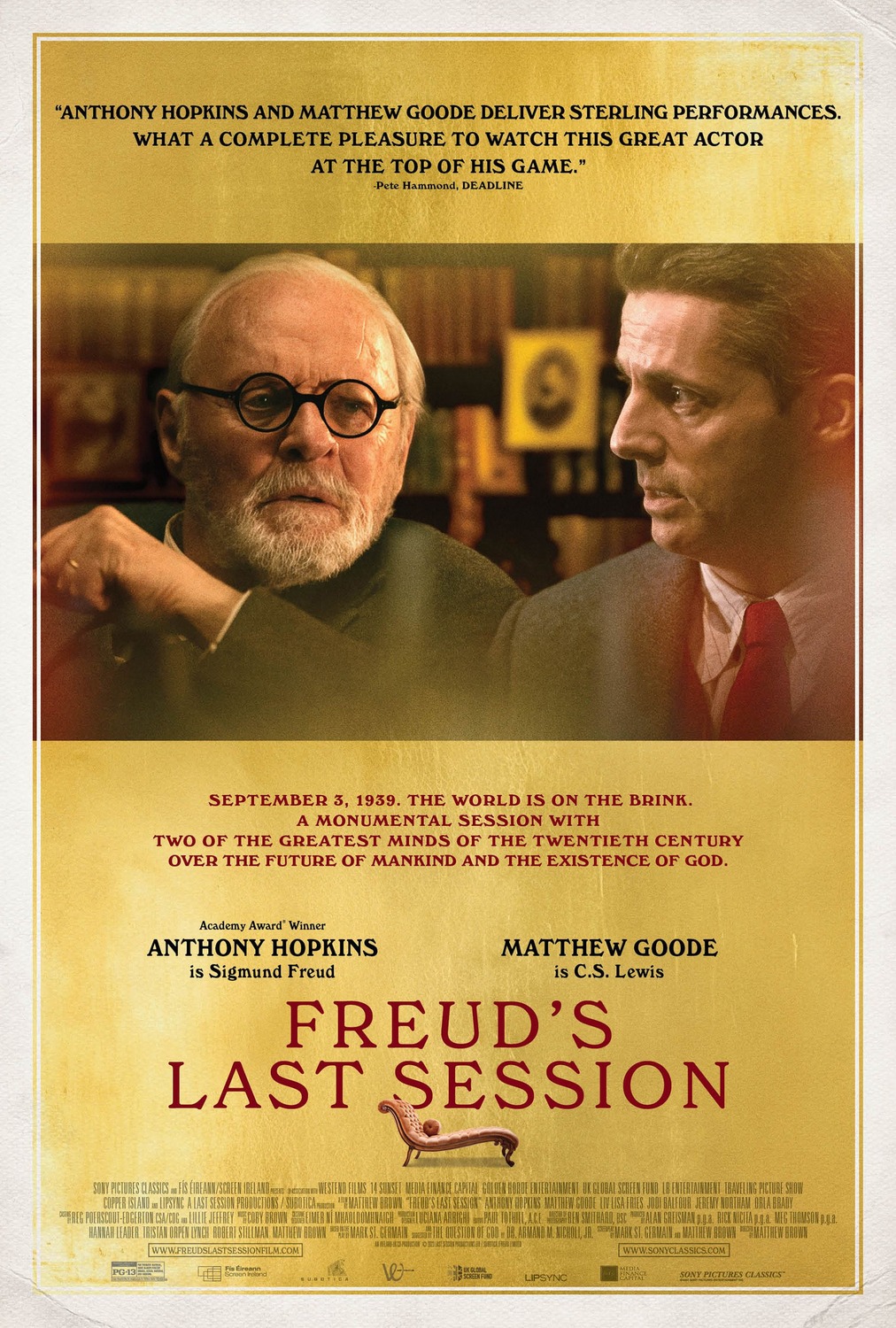Extra Large Movie Poster Image for Freud's Last Session (#1 of 2)
