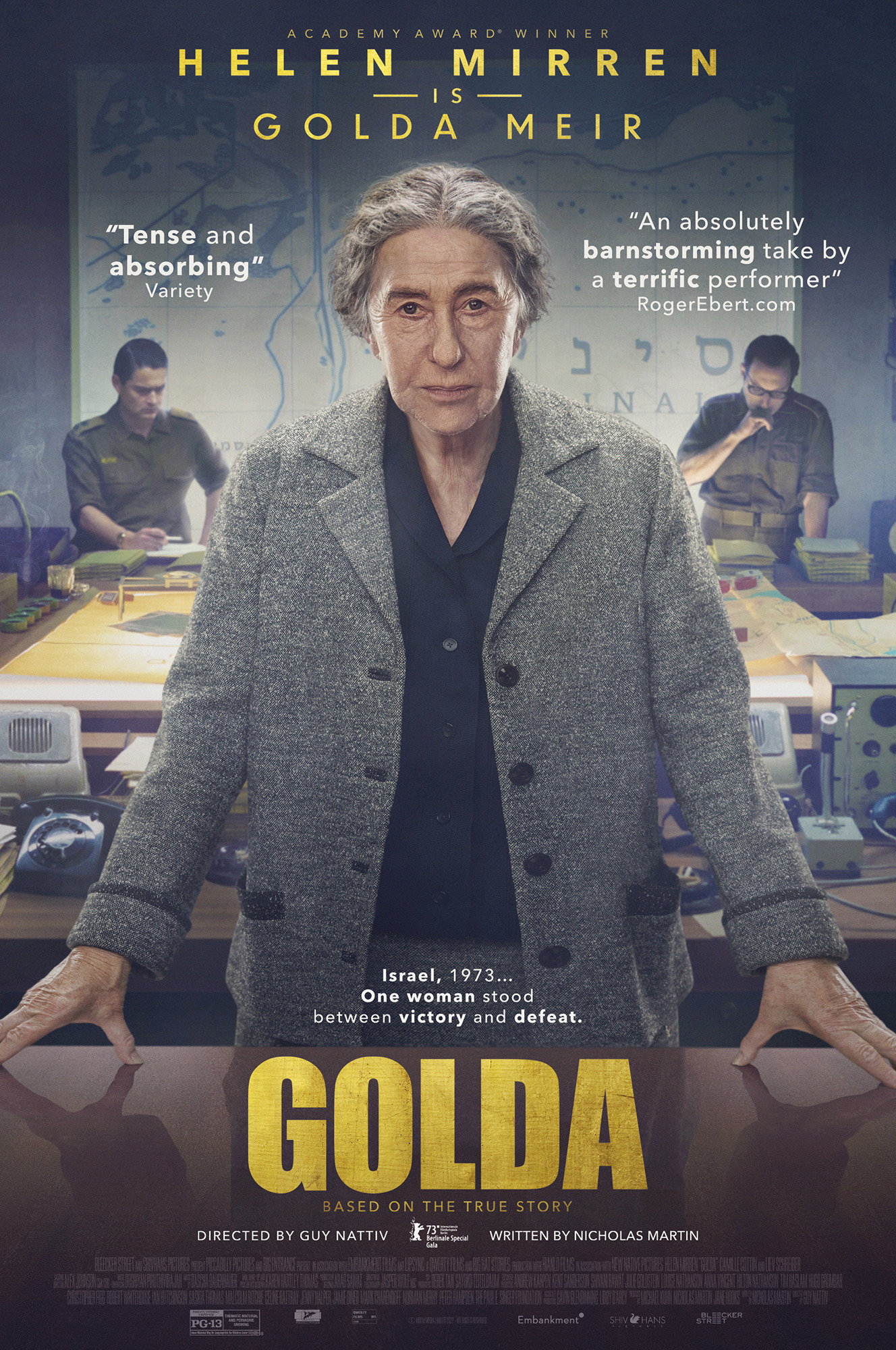 Mega Sized Movie Poster Image for Golda (#1 of 2)