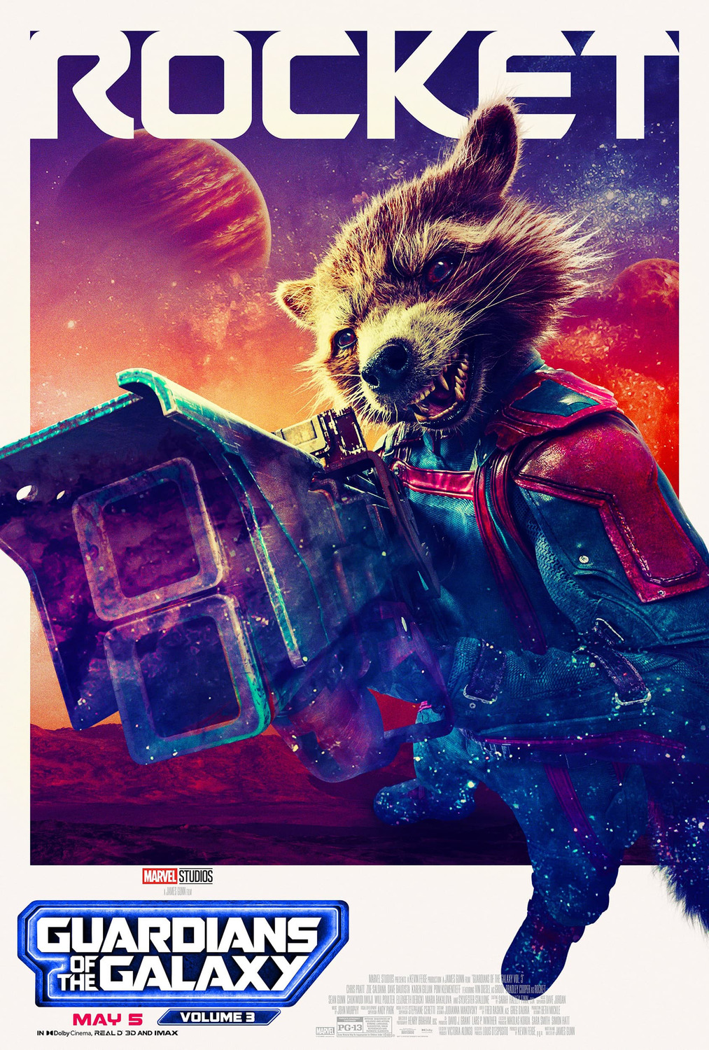 Extra Large Movie Poster Image for Guardians of the Galaxy Vol. 3 (#9 of 20)