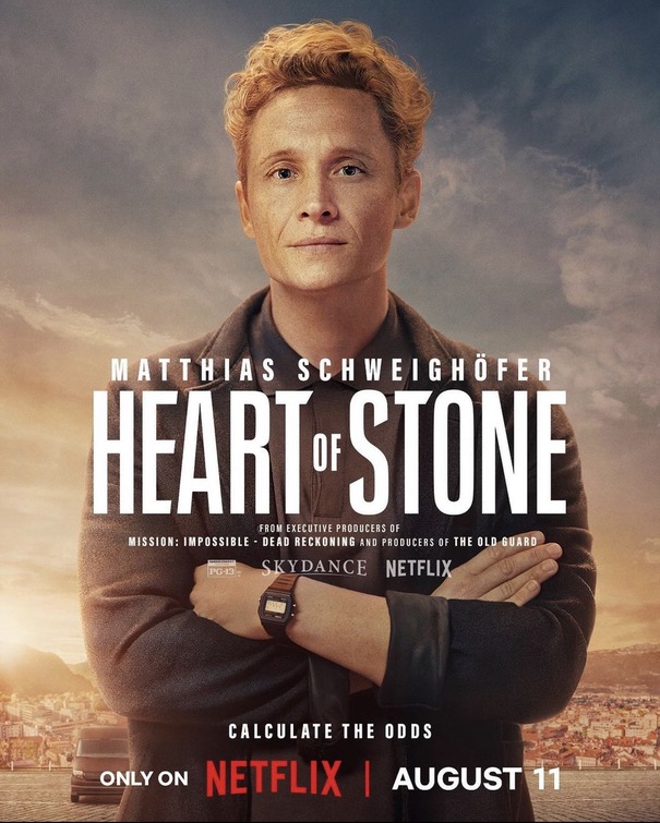 Heart of Stone Movie Poster