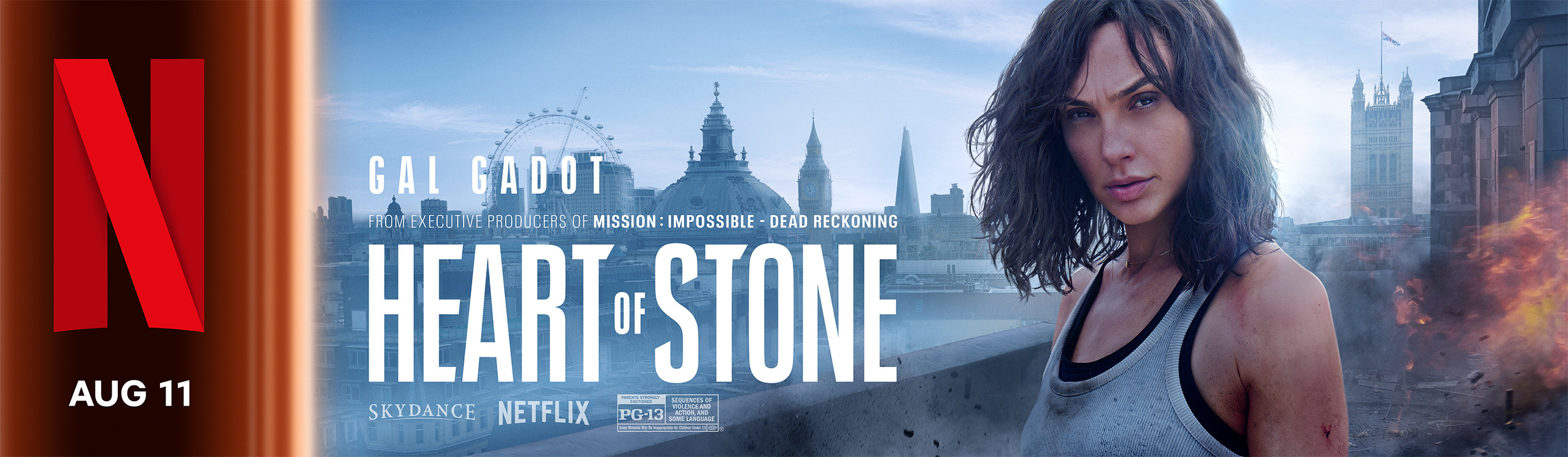 Mega Sized Movie Poster Image for Heart of Stone (#7 of 9)