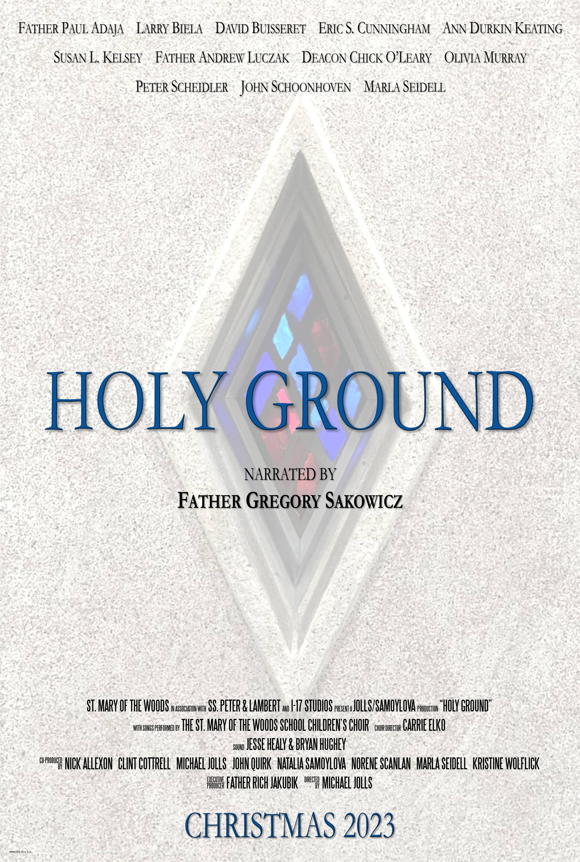 Mega Sized Movie Poster Image for Holy Ground (#3 of 3)