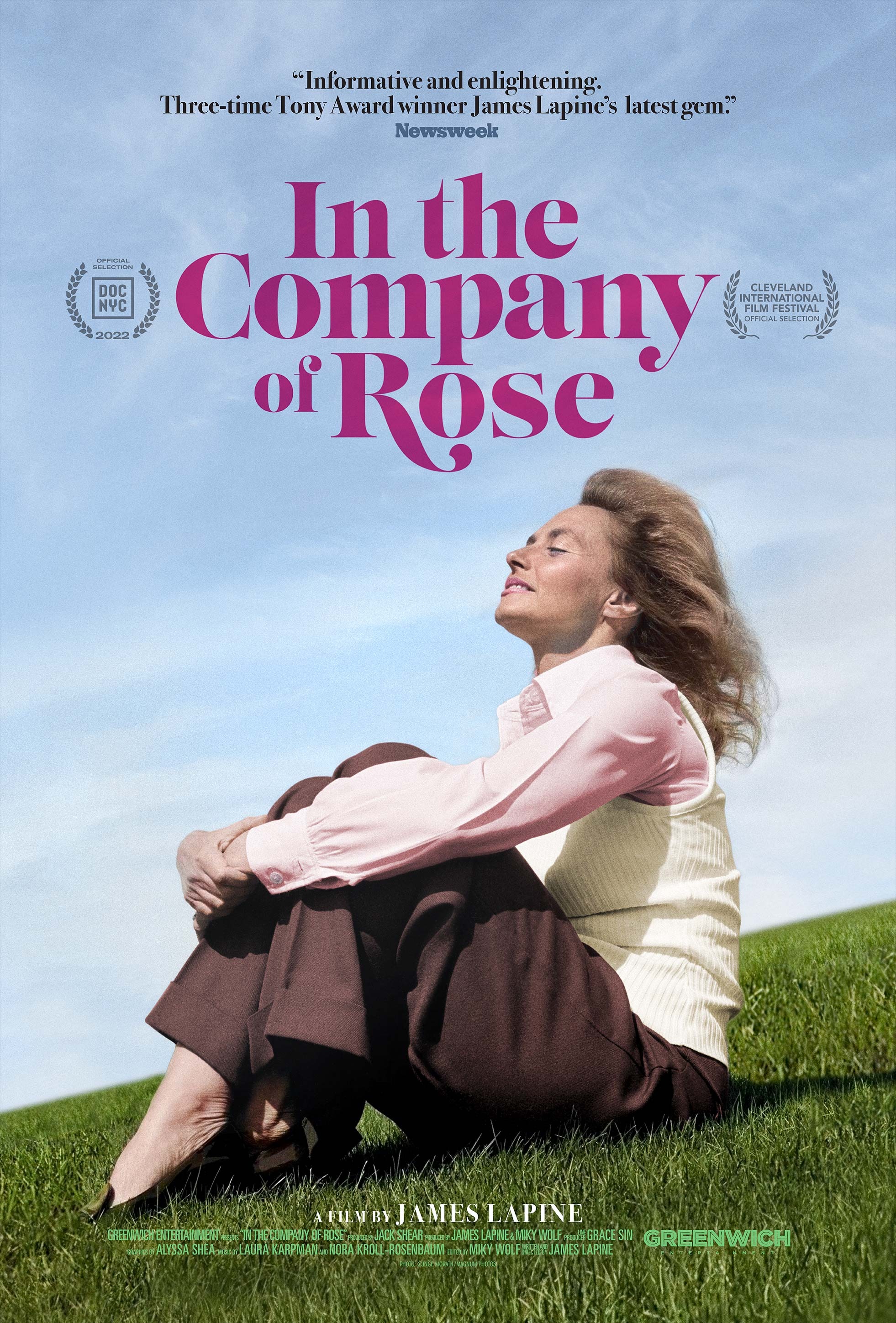 Mega Sized Movie Poster Image for In the Company of Rose 