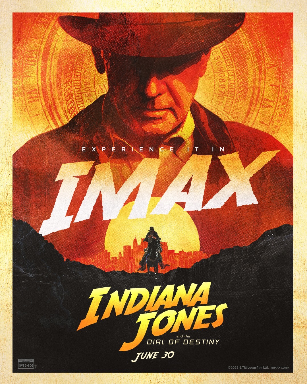 Extra Large Movie Poster Image for Indiana Jones and the Dial of Destiny (#3 of 16)