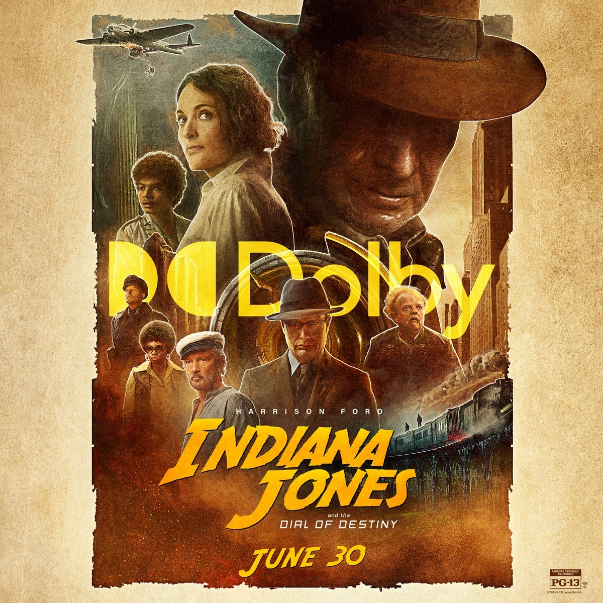 Extra Large Movie Poster Image for Indiana Jones and the Dial of Destiny (#4 of 16)
