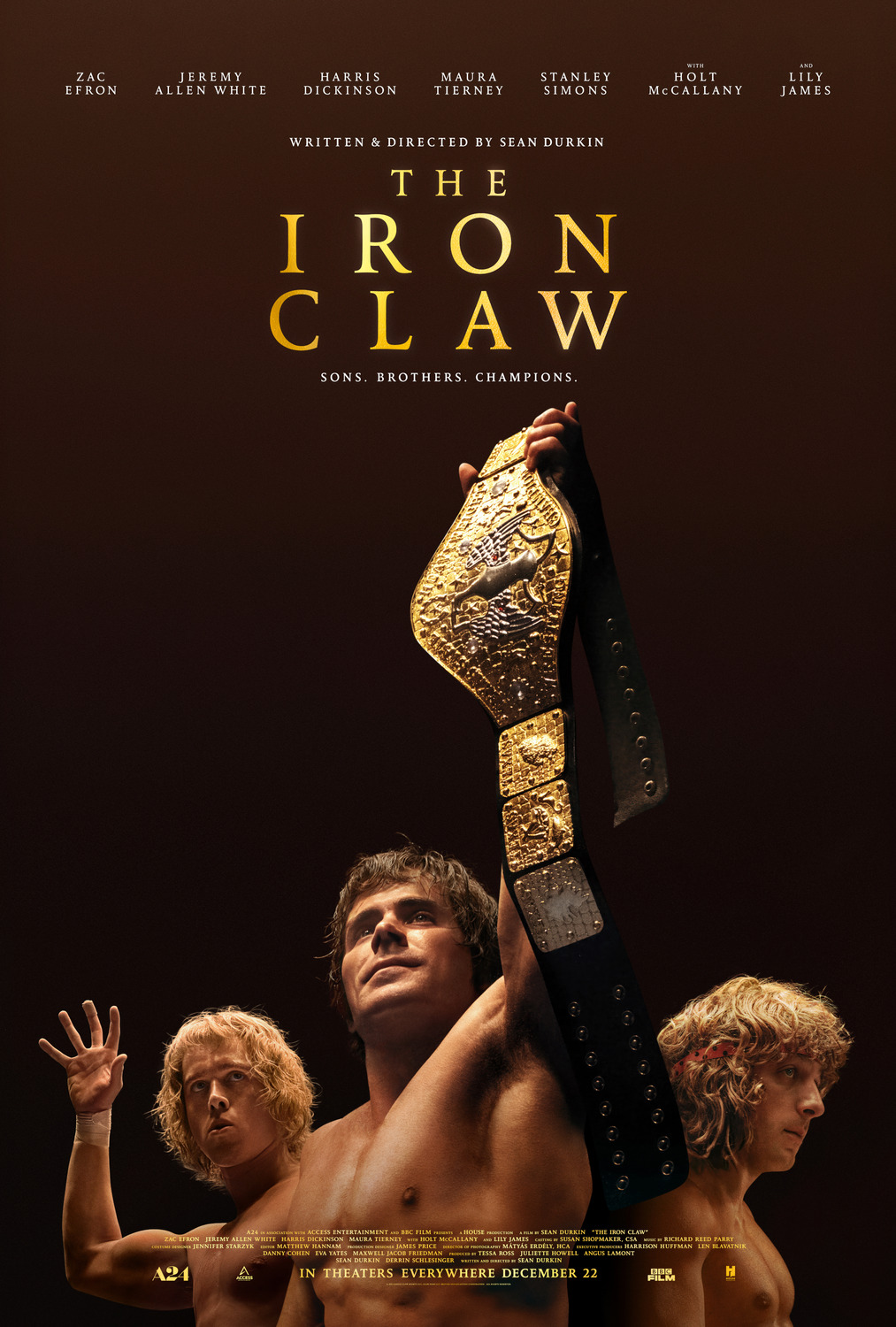 Extra Large Movie Poster Image for The Iron Claw (#2 of 3)