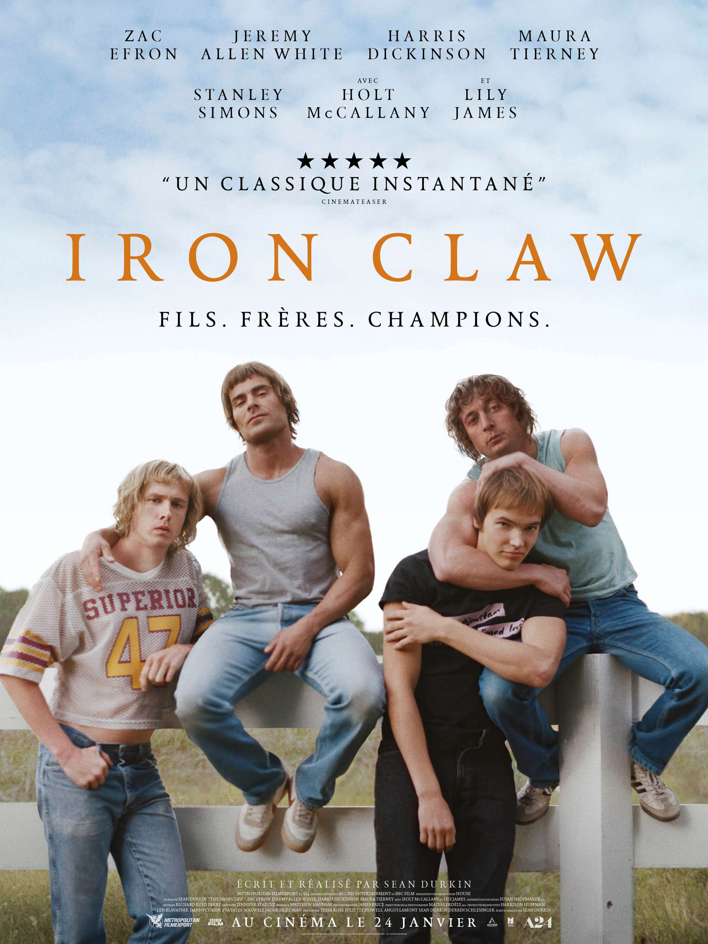 Mega Sized Movie Poster Image for The Iron Claw (#3 of 3)