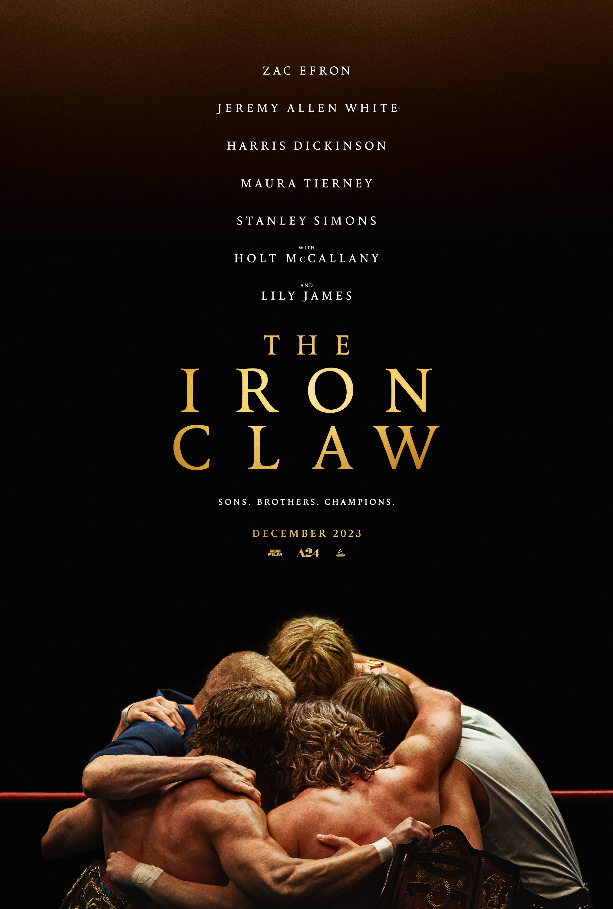 Mega Sized Movie Poster Image for The Iron Claw (#1 of 3)