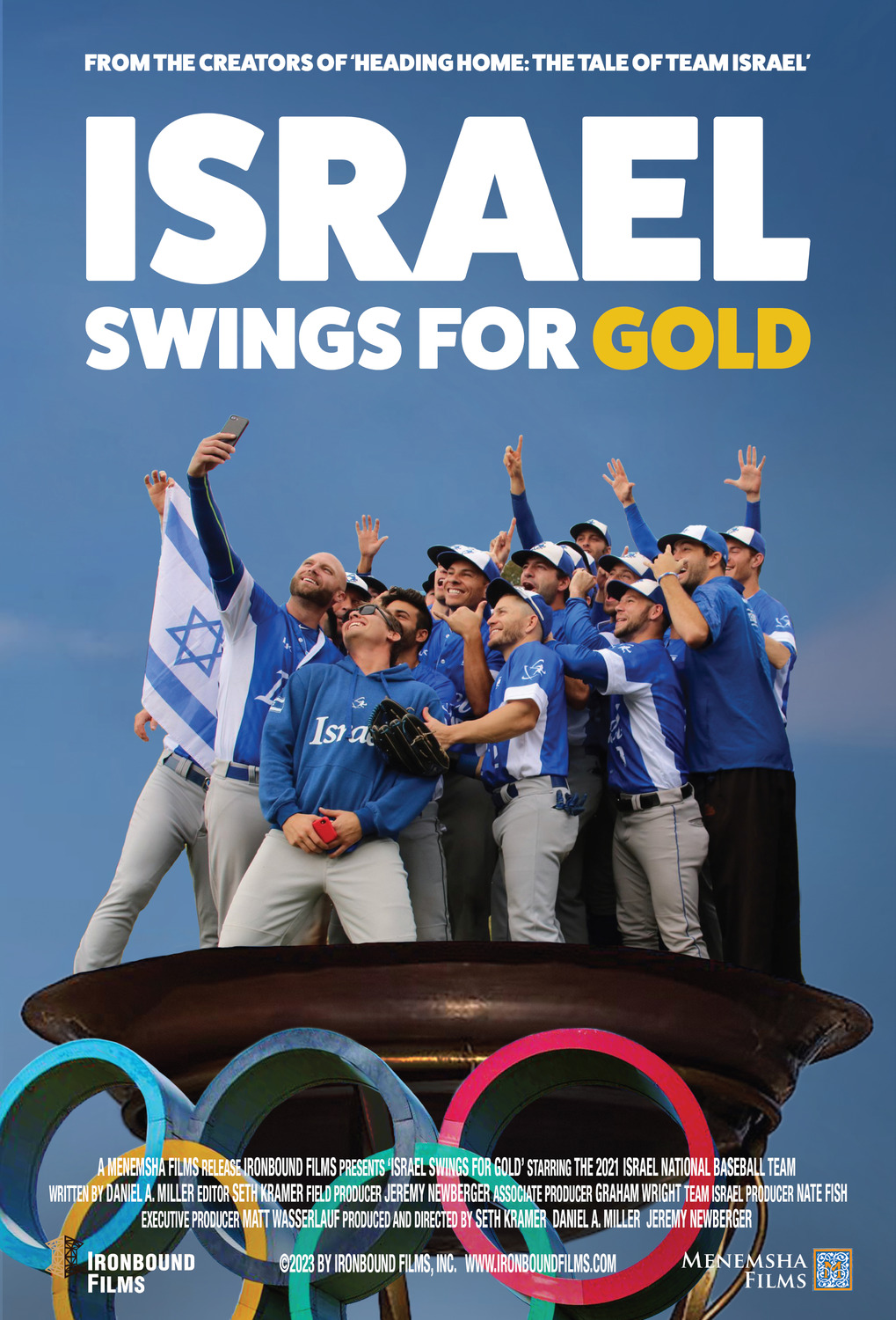 Extra Large Movie Poster Image for Israel Swings for Gold 