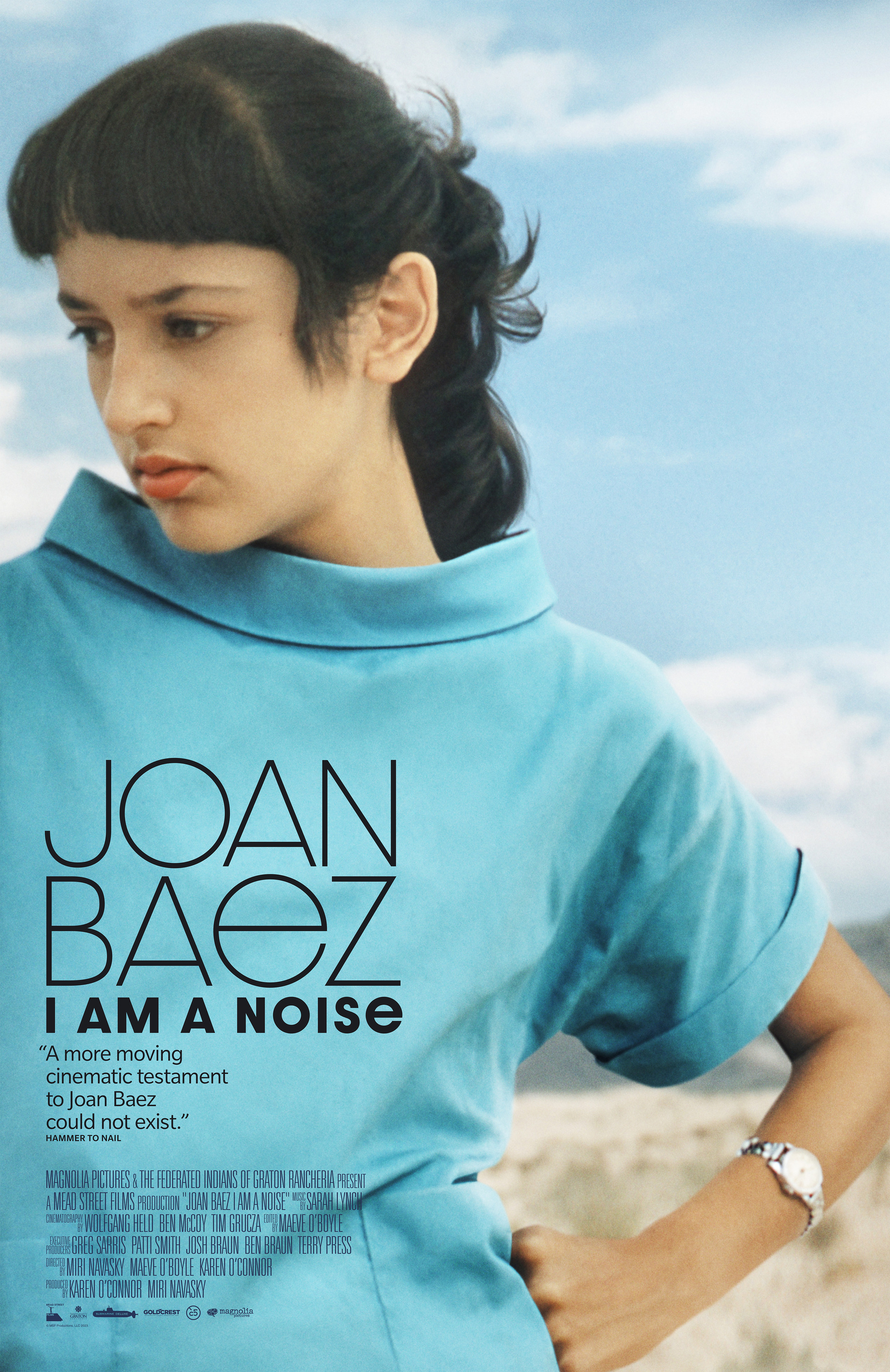 Mega Sized Movie Poster Image for Joan Baez I Am A Noise 