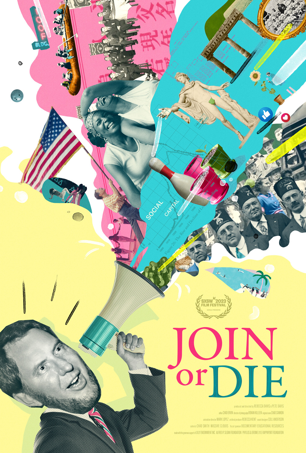 Extra Large Movie Poster Image for Join or Die 