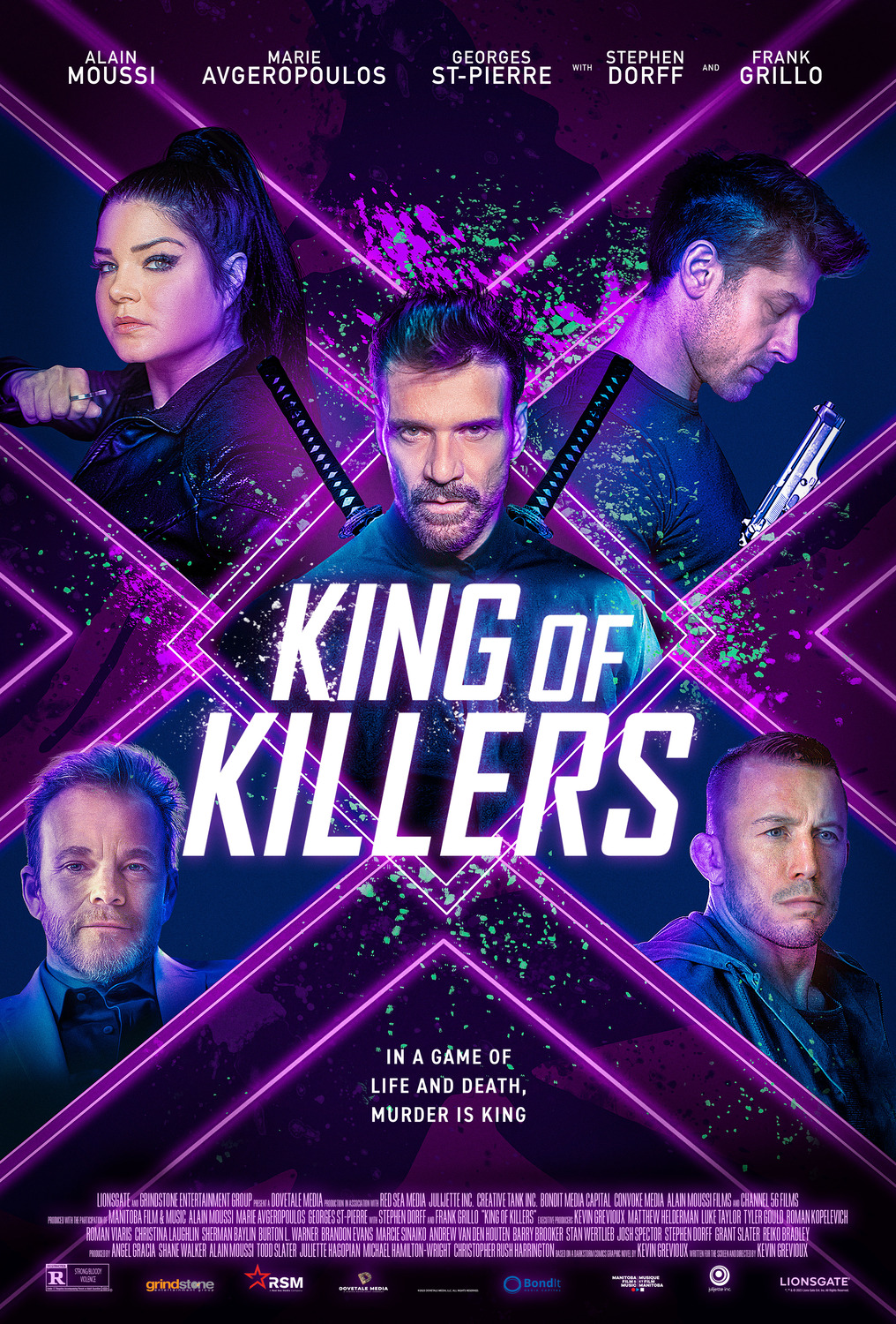 Extra Large Movie Poster Image for King of Killers 