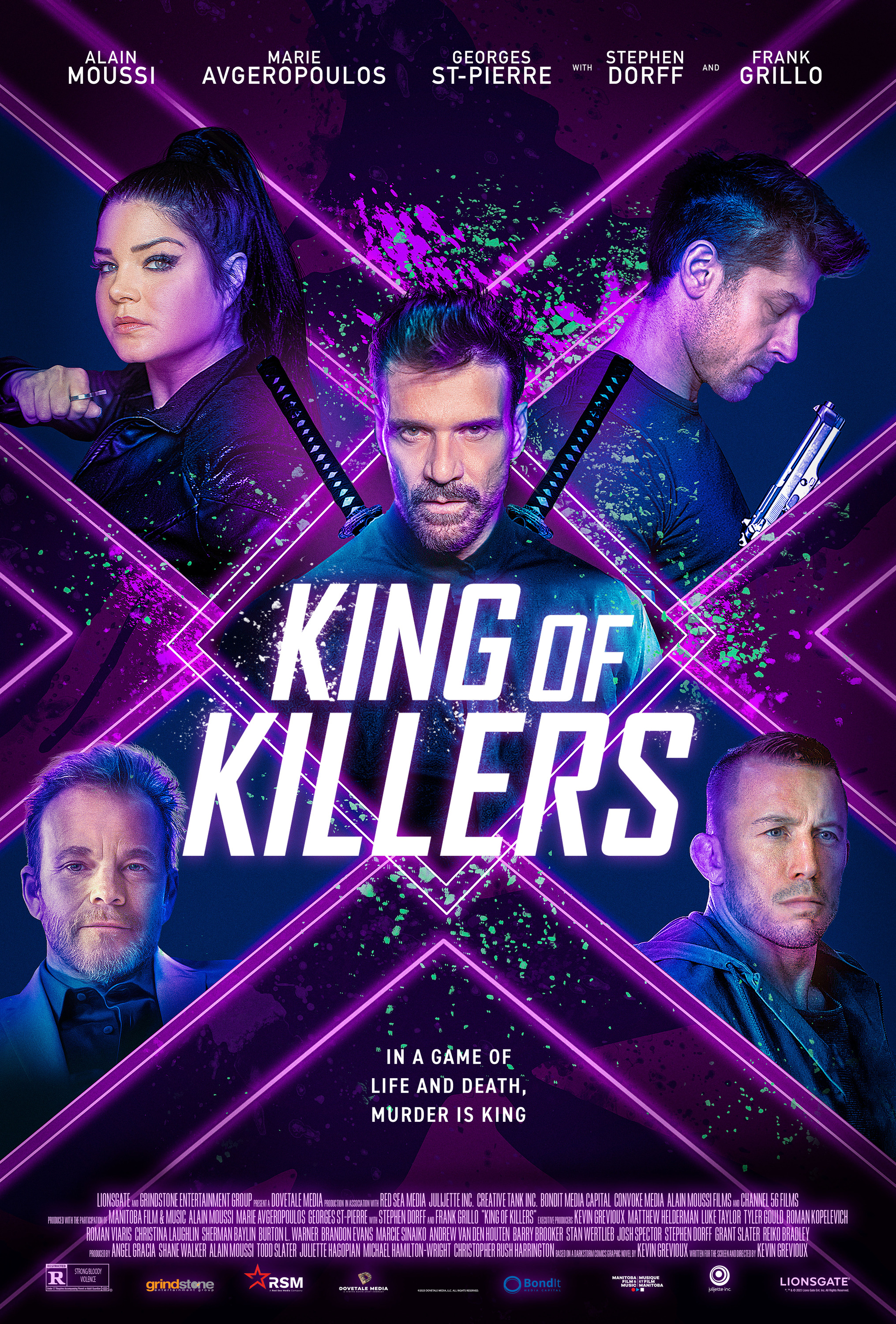 Mega Sized Movie Poster Image for King of Killers 