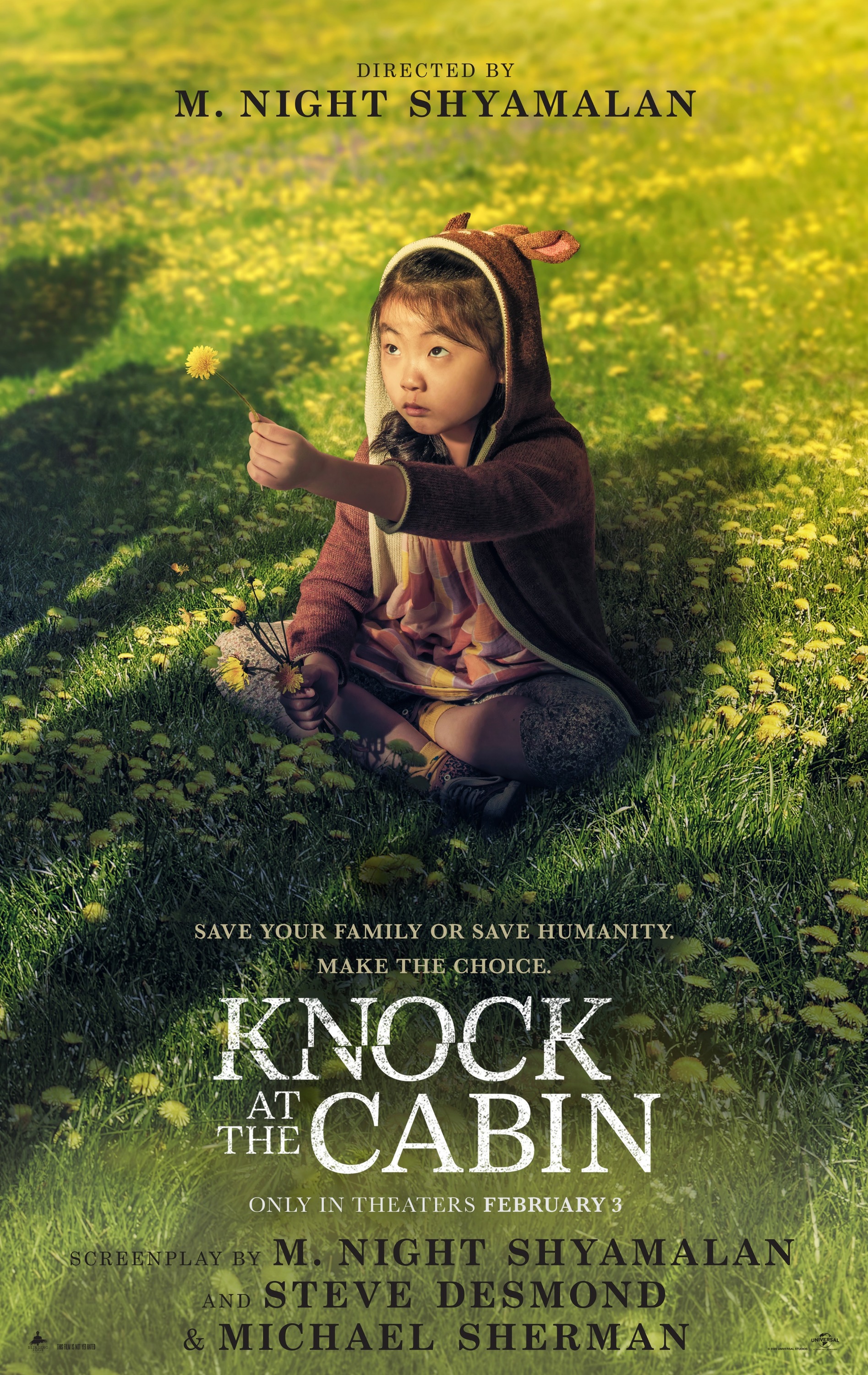 Mega Sized Movie Poster Image for Knock at the Cabin (#1 of 4)