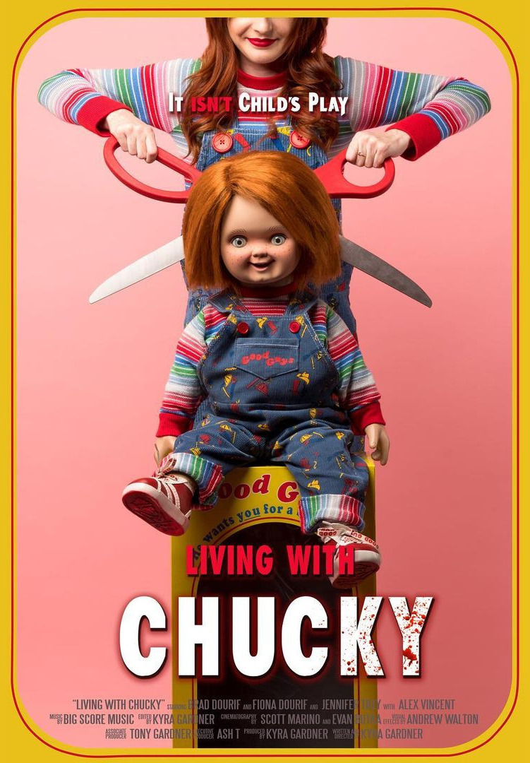 Extra Large Movie Poster Image for Living with Chucky 