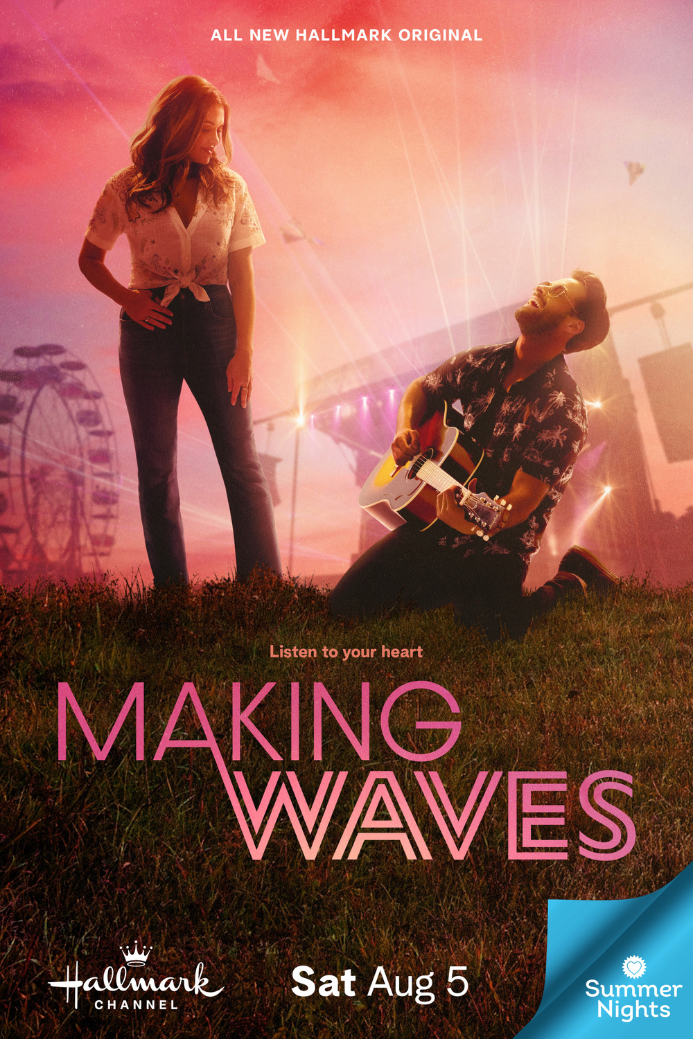 Extra Large Movie Poster Image for Making Waves 