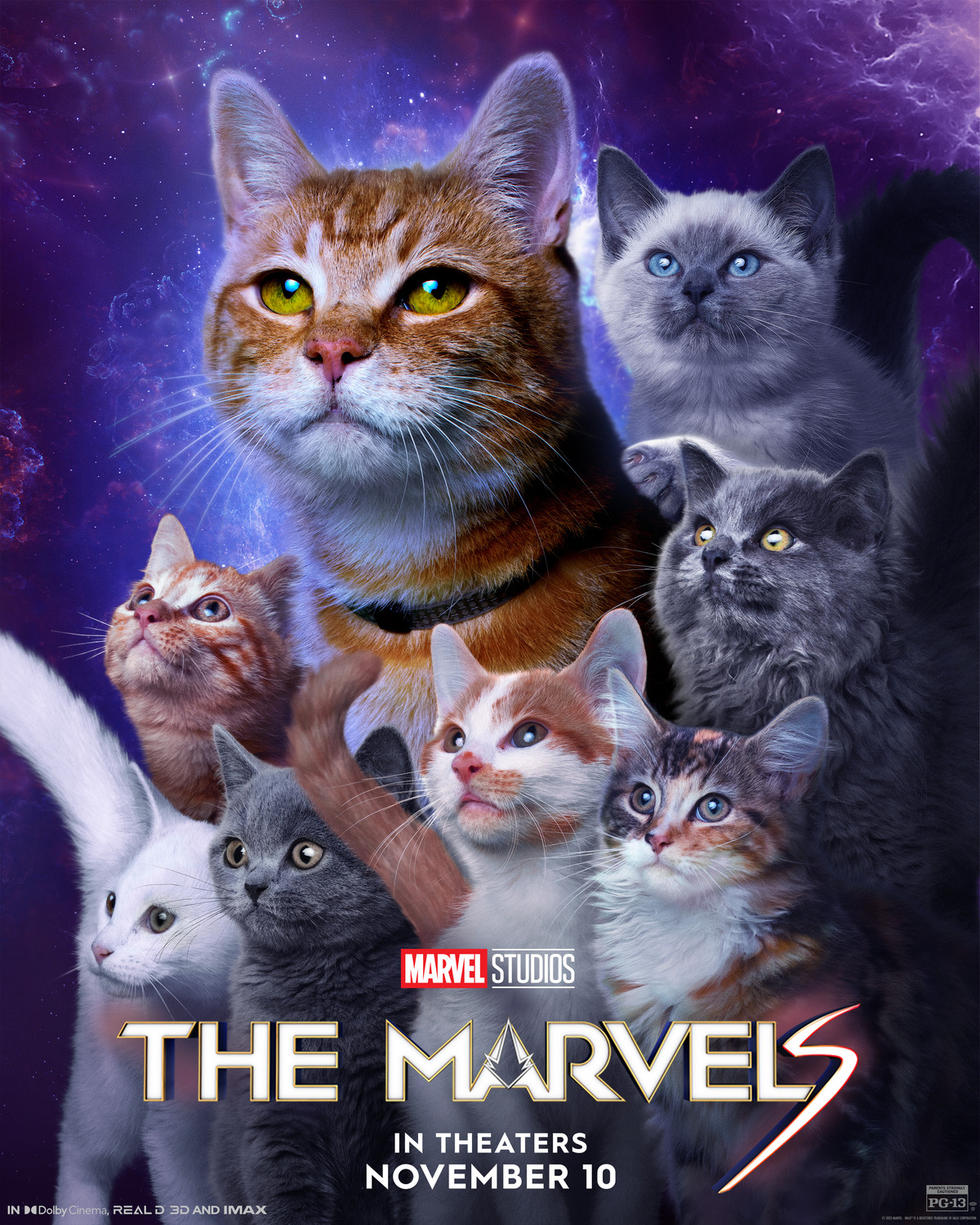 Extra Large Movie Poster Image for The Marvels (#15 of 19)