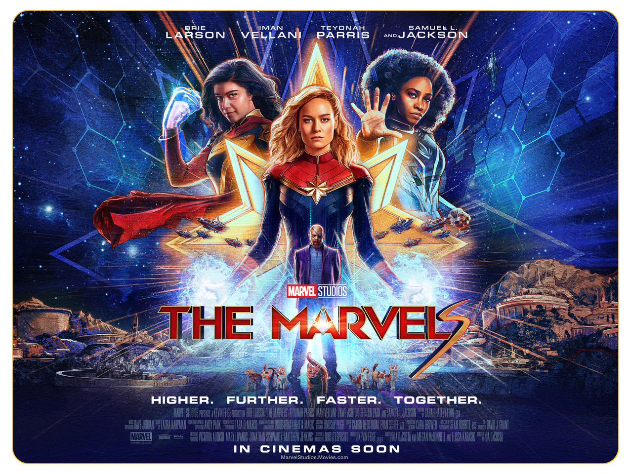 Extra Large Movie Poster Image for The Marvels (#18 of 19)