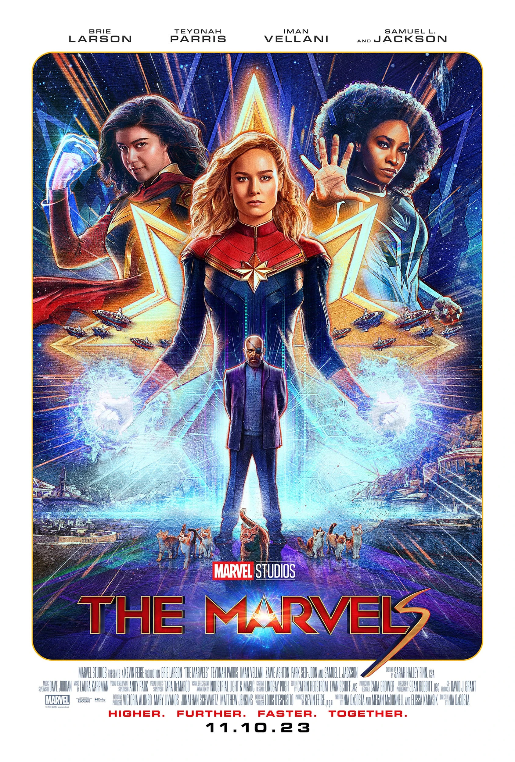 Mega Sized Movie Poster Image for The Marvels (#2 of 19)