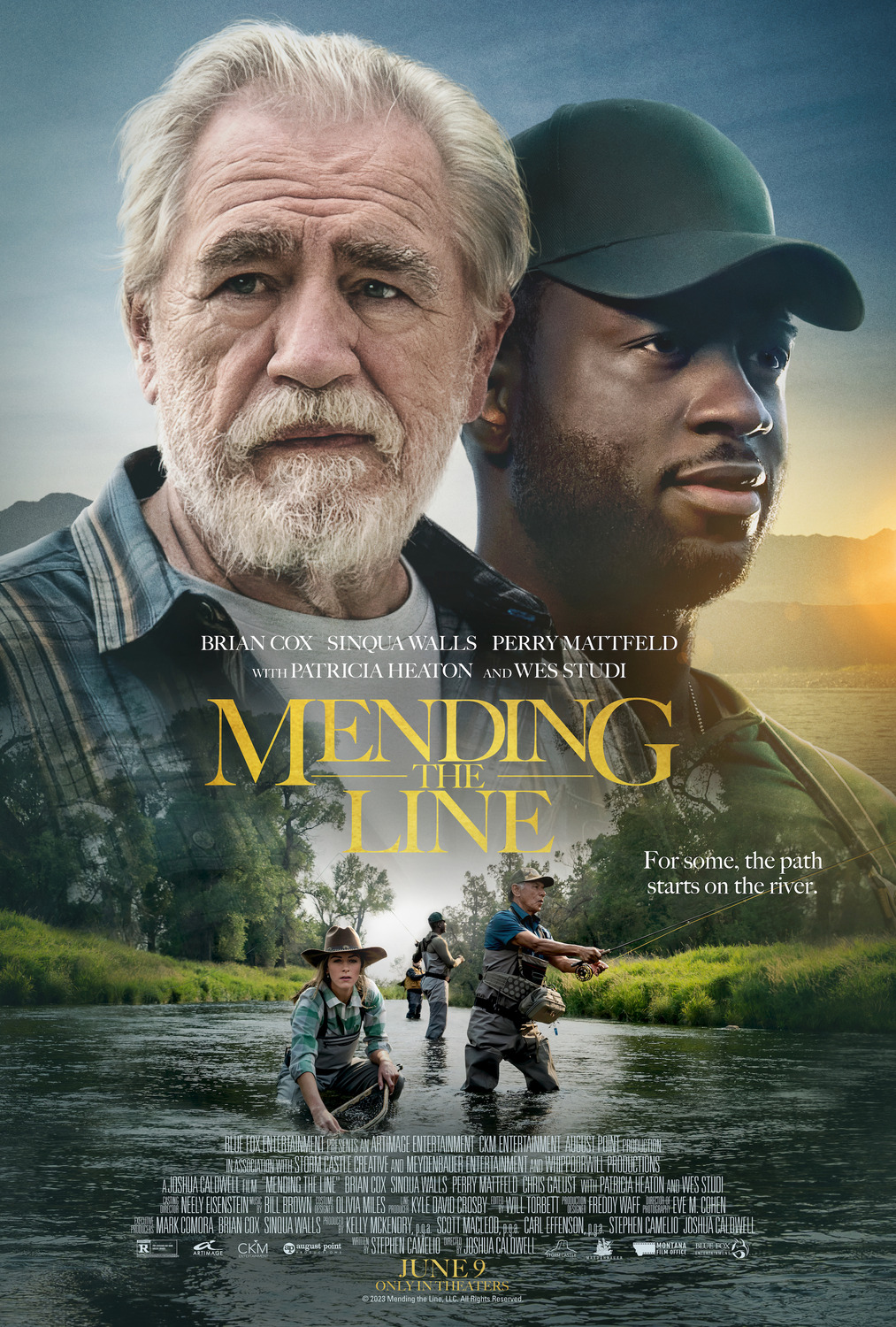 Extra Large Movie Poster Image for Mending the Line 