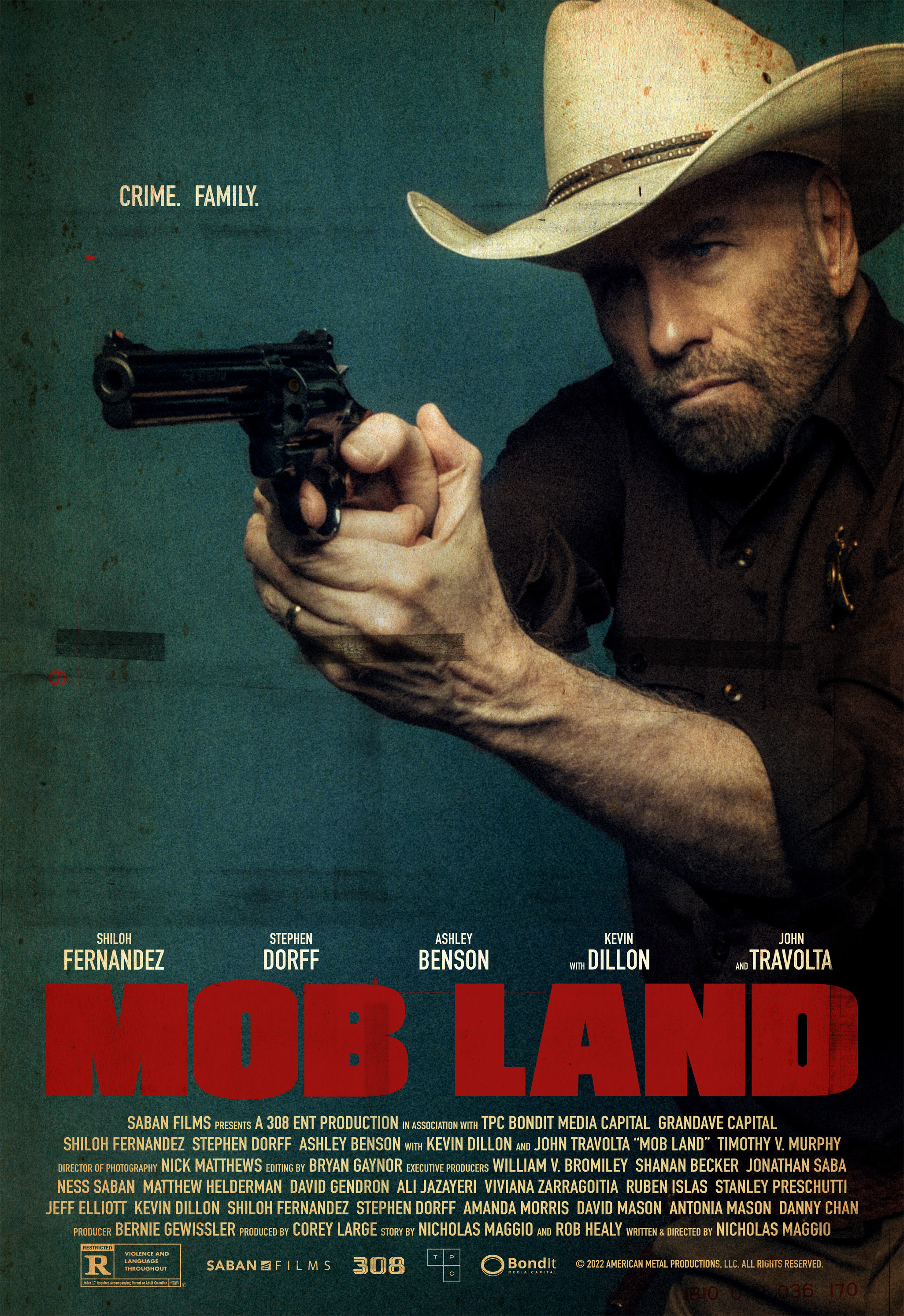Mega Sized Movie Poster Image for Mob Land 