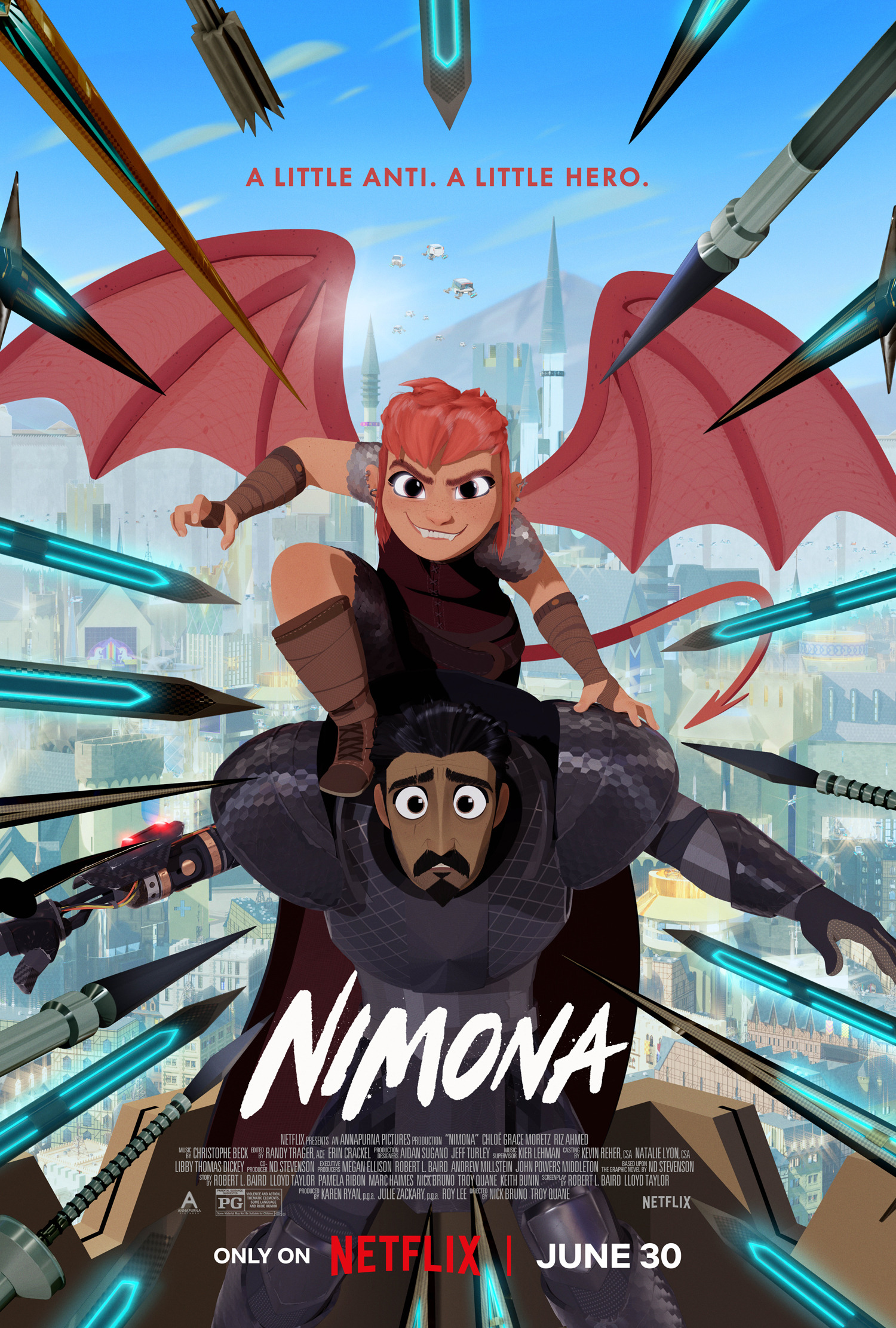 Mega Sized Movie Poster Image for Nimona (#2 of 2)