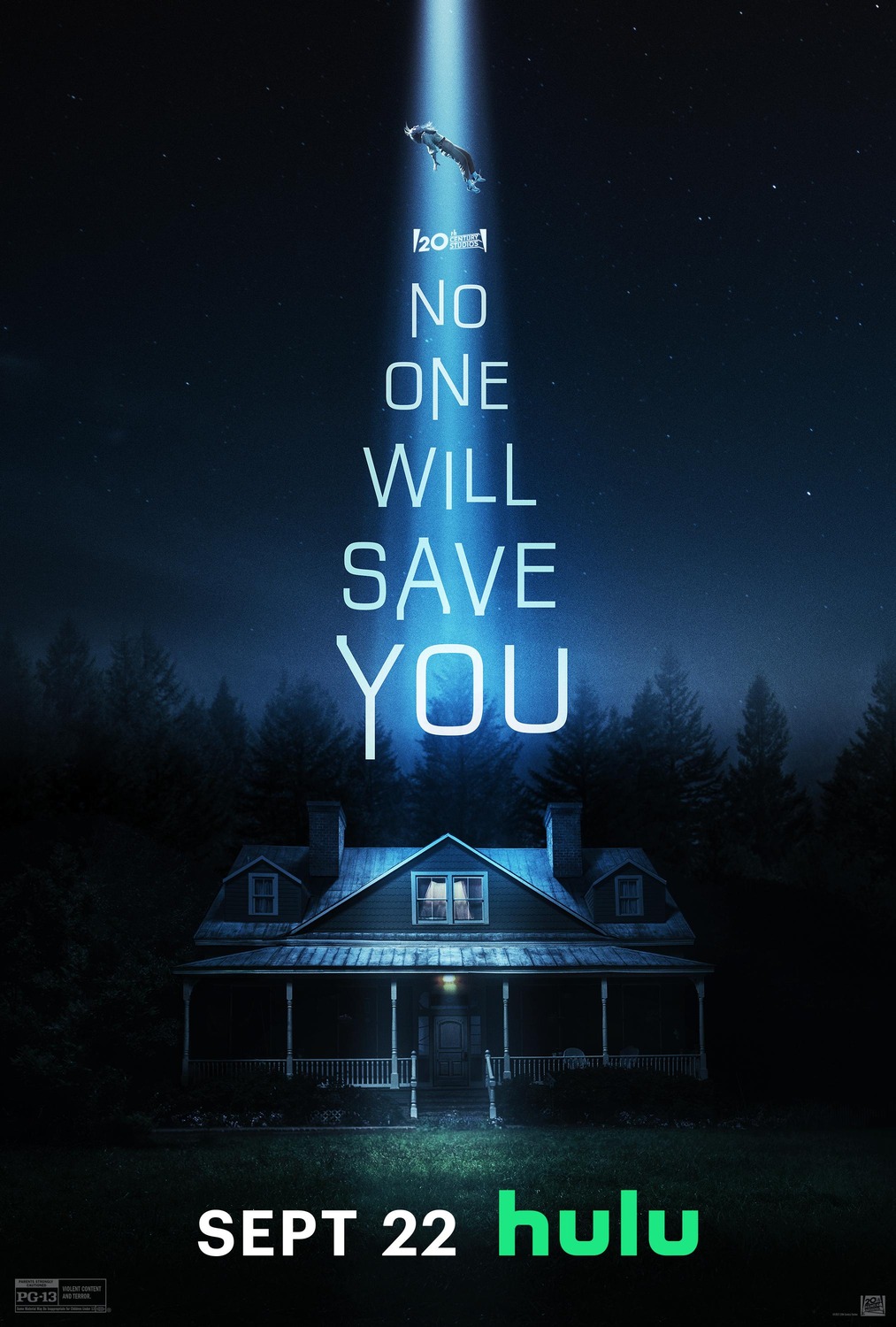 Extra Large Movie Poster Image for No One Will Save You 