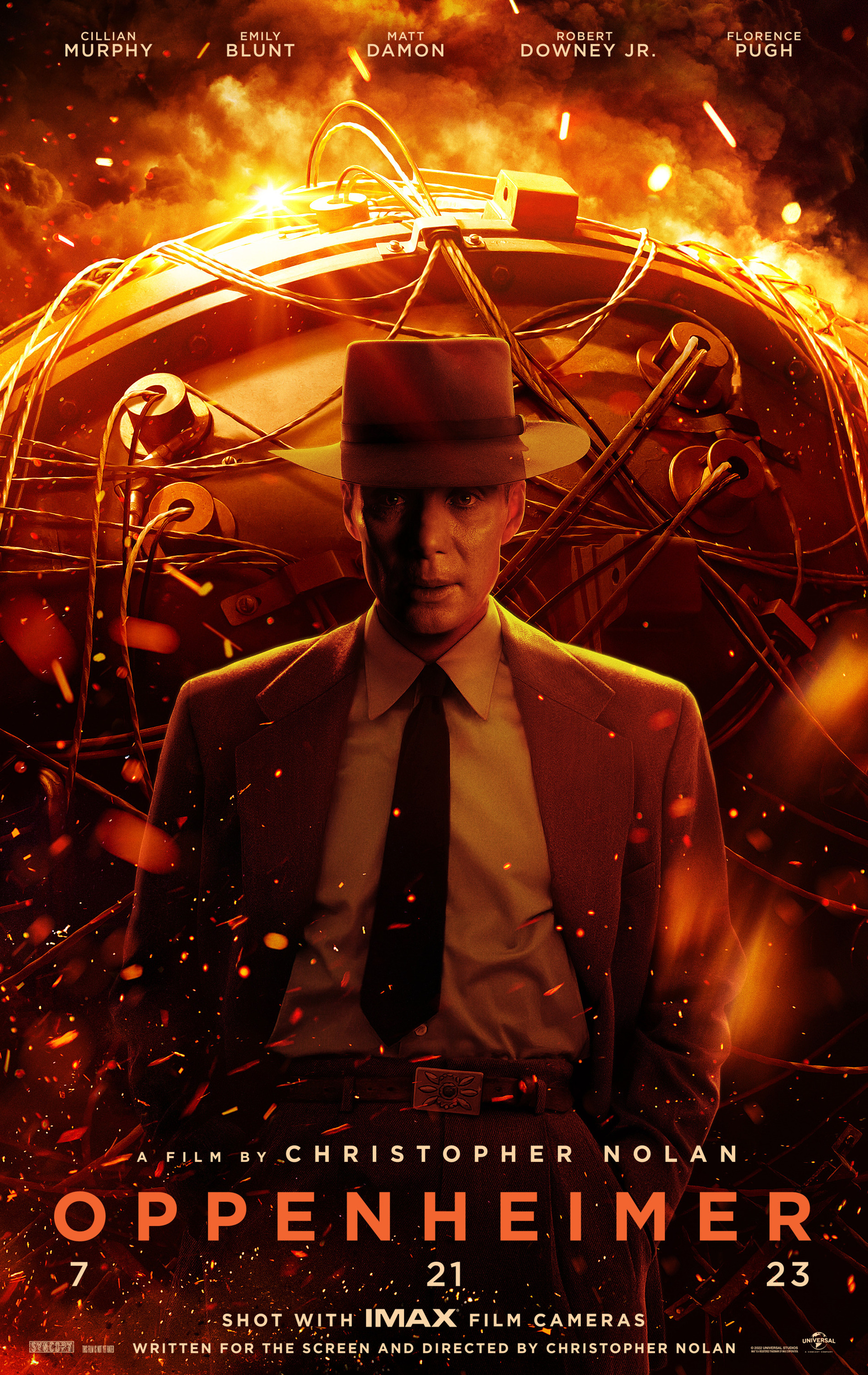 Mega Sized Movie Poster Image for Oppenheimer (#3 of 5)