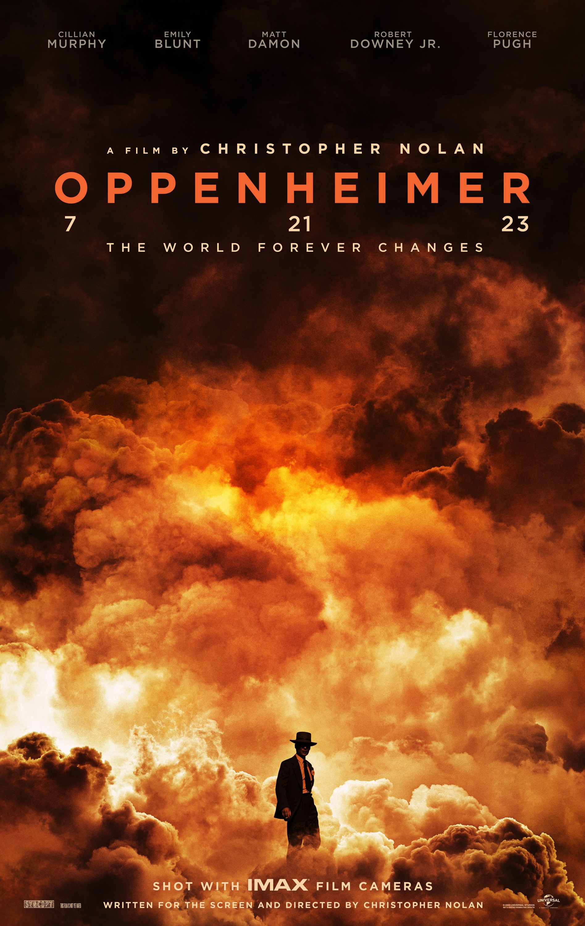 Mega Sized Movie Poster Image for Oppenheimer (#1 of 2)