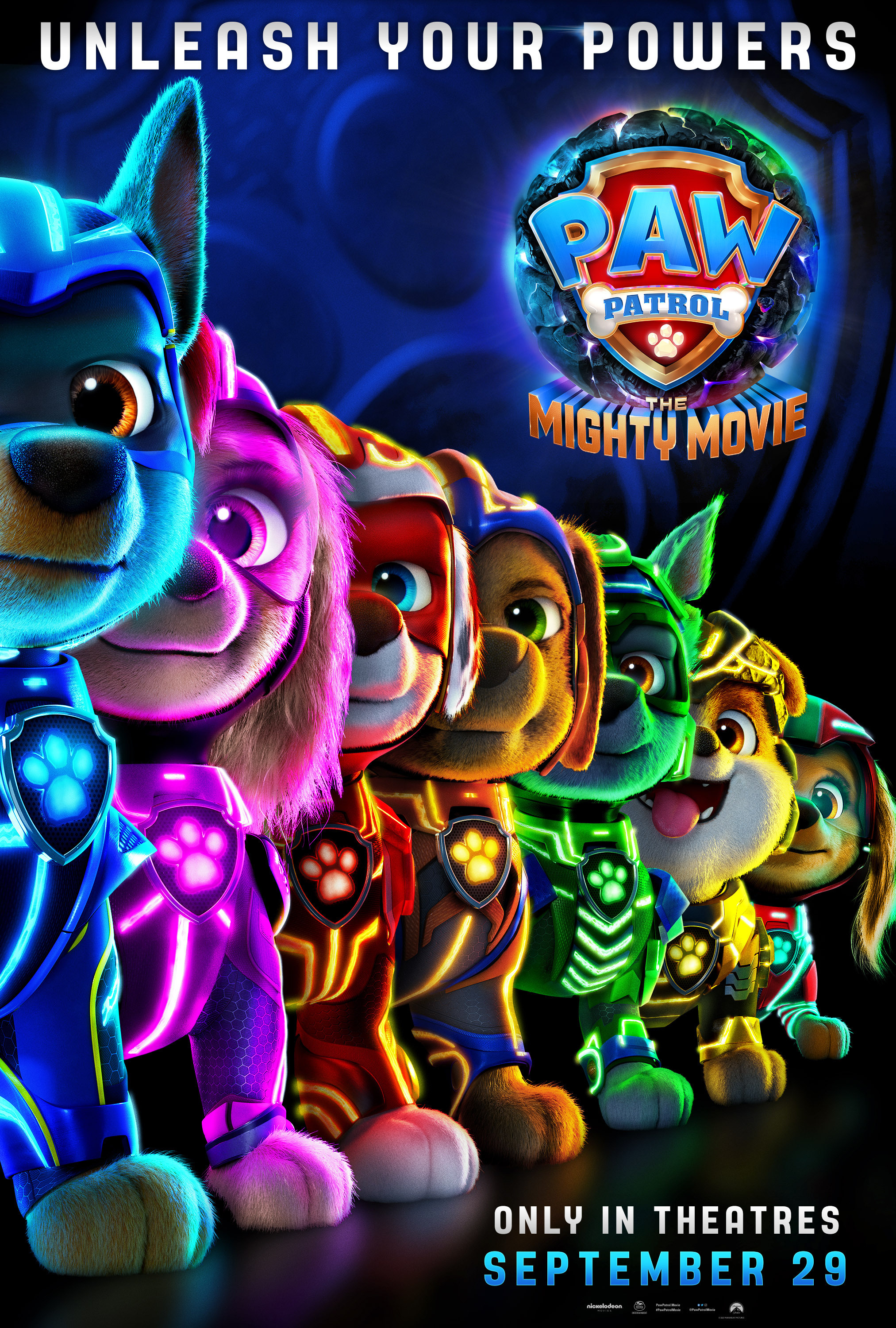 Mega Sized Movie Poster Image for PAW Patrol: The Mighty Movie (#1 of 20)