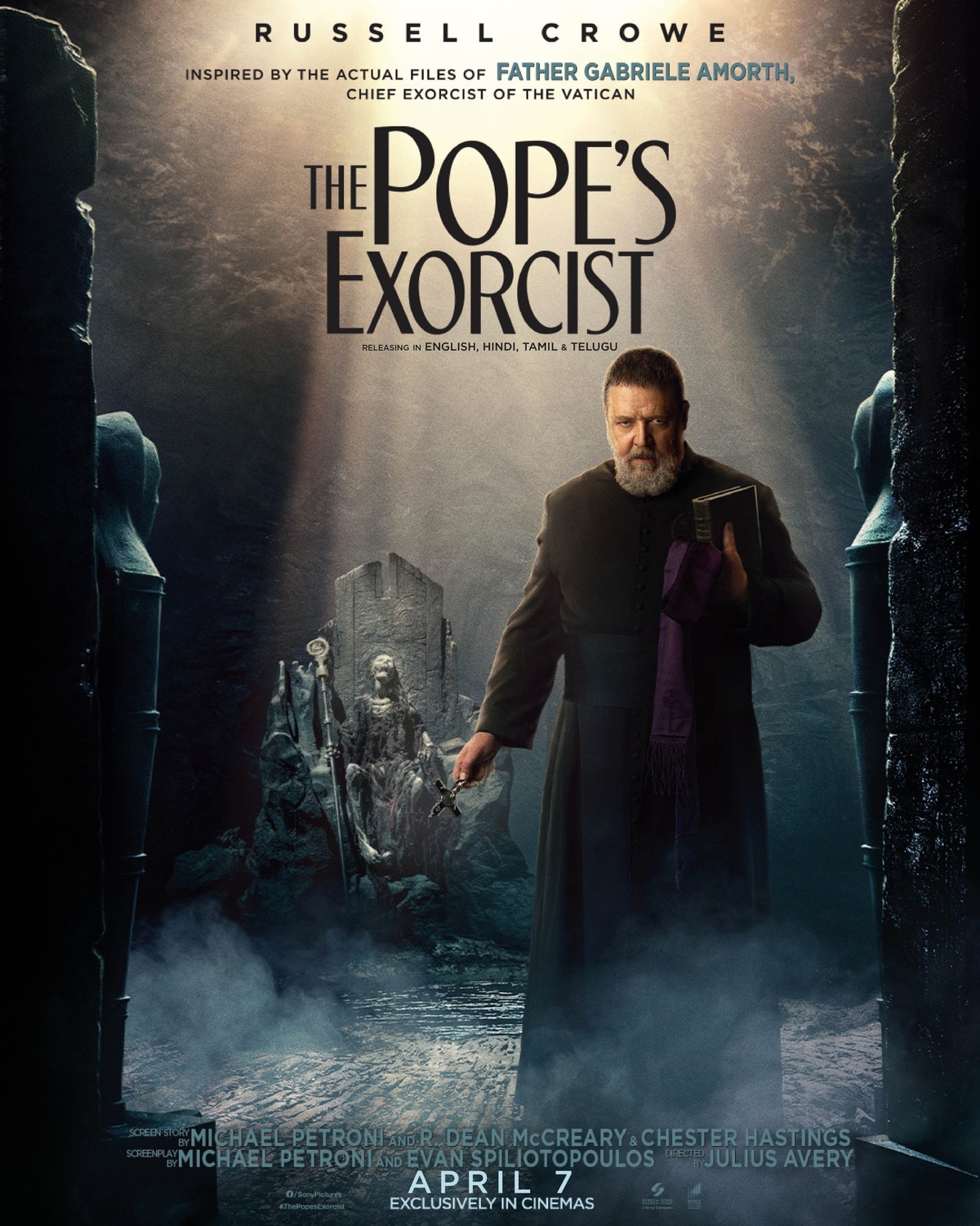 Extra Large Movie Poster Image for The Pope's Exorcist (#4 of 4)