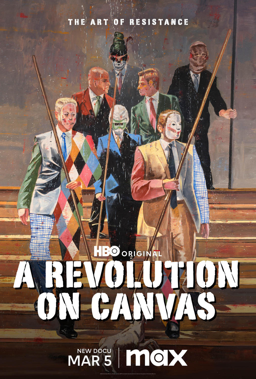 Extra Large Movie Poster Image for A Revolution on Canvas 
