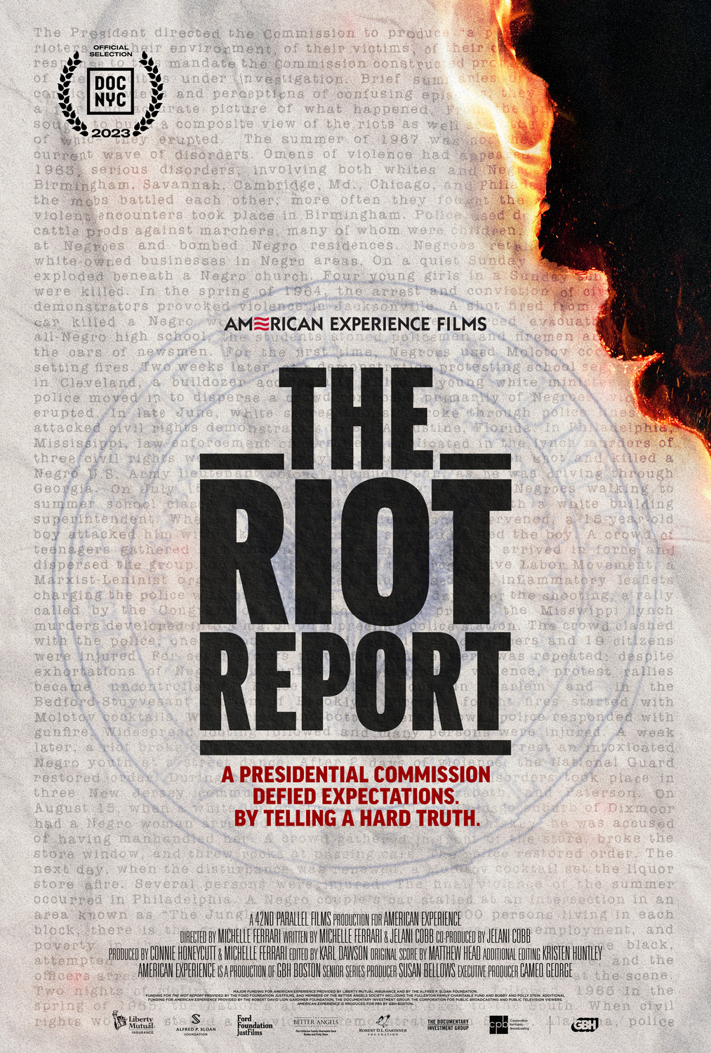 Extra Large Movie Poster Image for The Riot Report 