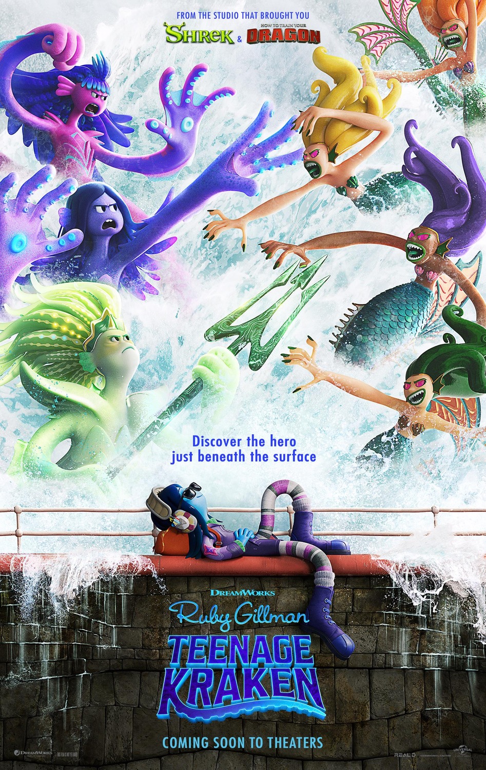 Extra Large Movie Poster Image for Ruby Gillman, Teenage Kraken (#1 of 6)