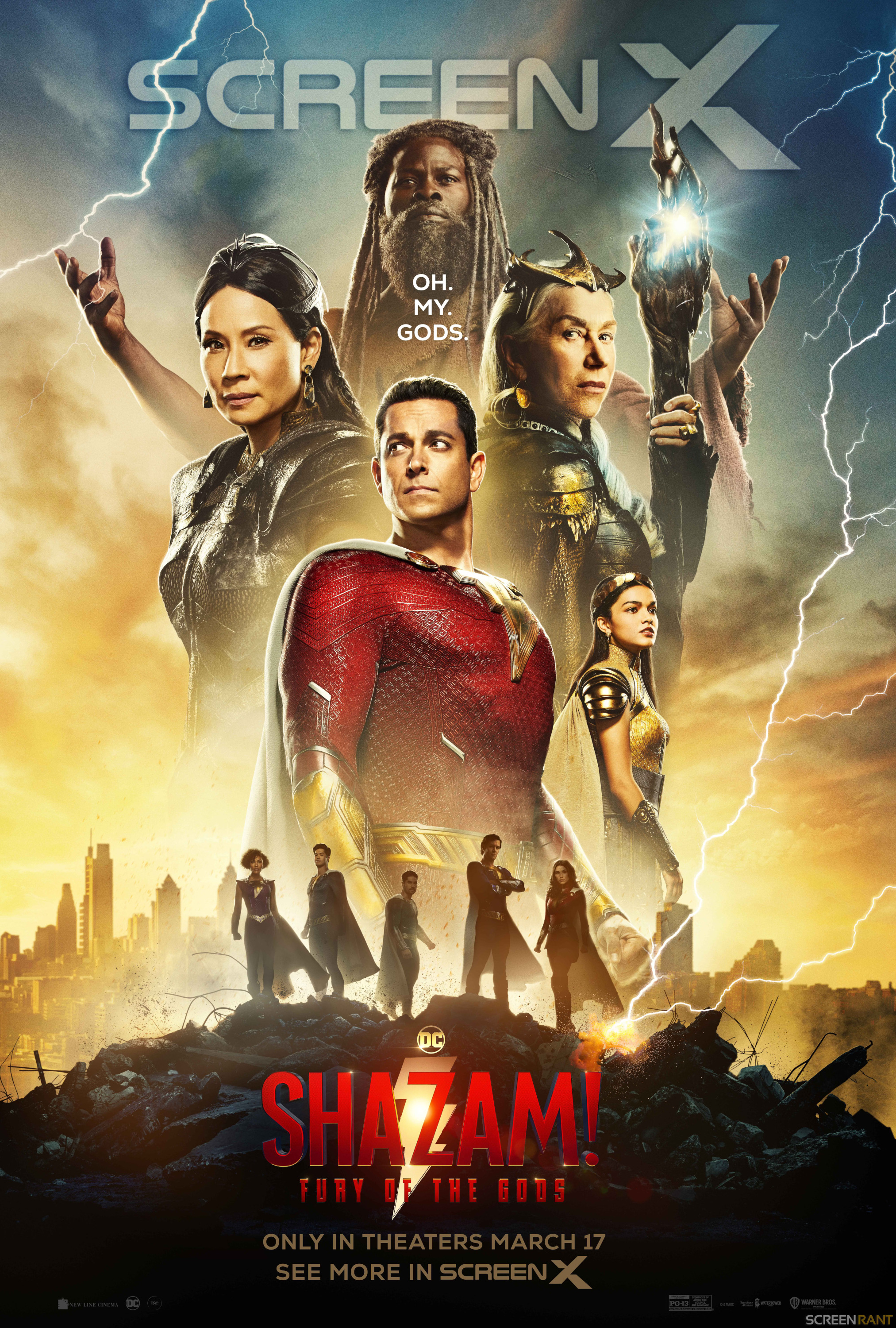 Mega Sized Movie Poster Image for Shazam! Fury of the Gods (#8 of 13)