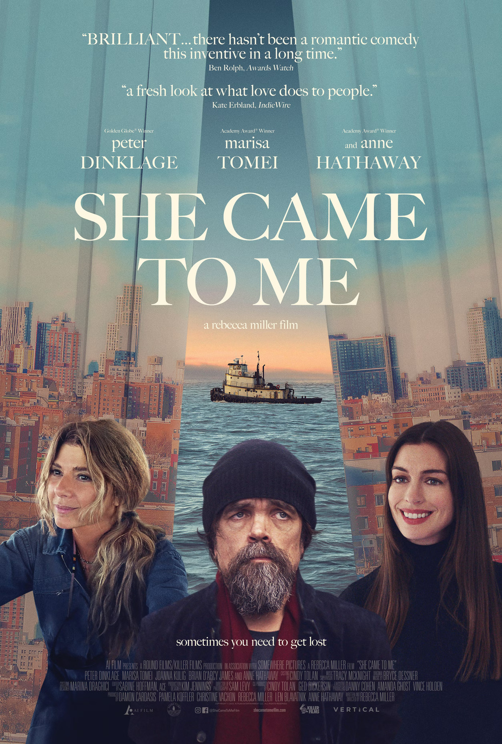 Extra Large Movie Poster Image for She Came to Me 