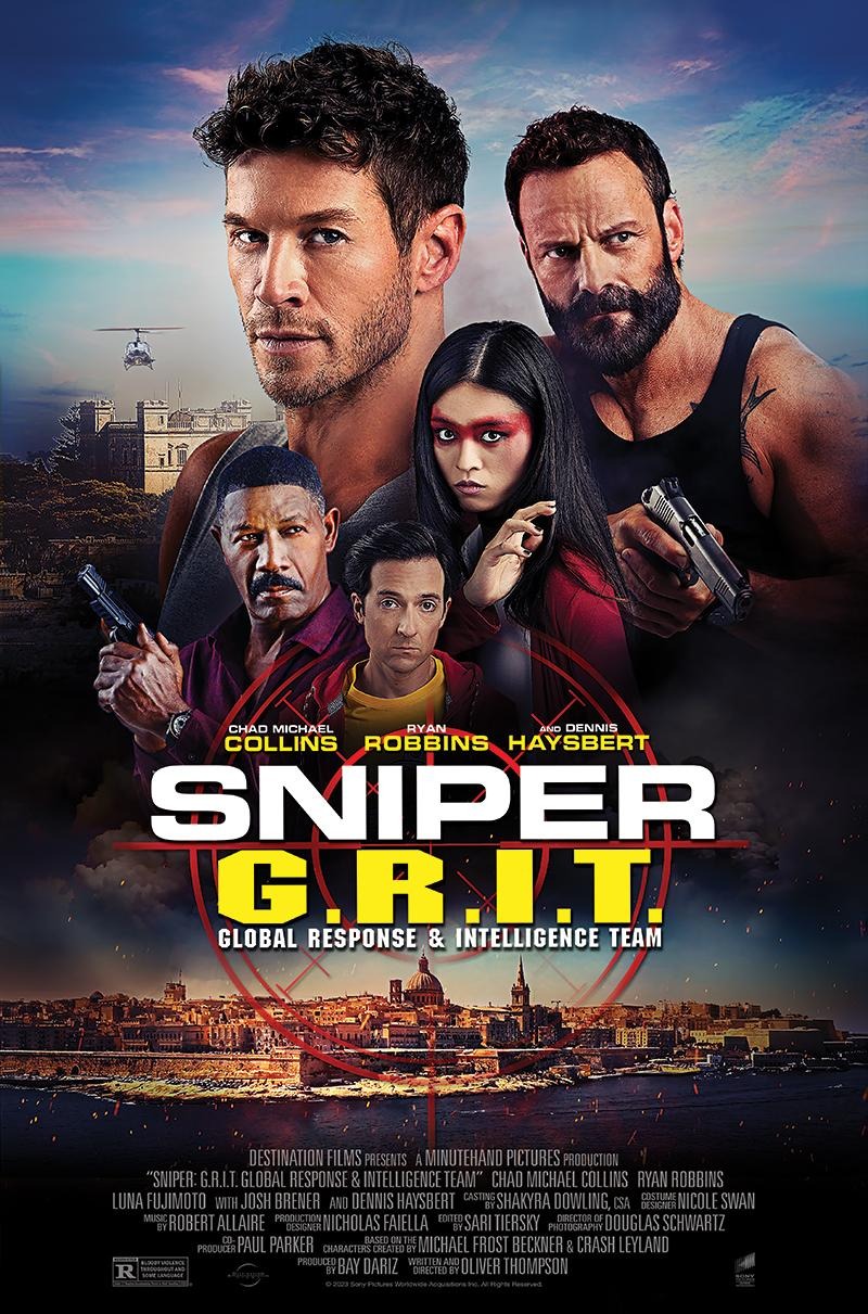 Extra Large Movie Poster Image for Sniper: G.R.I.T. - Global Response & Intelligence Team 