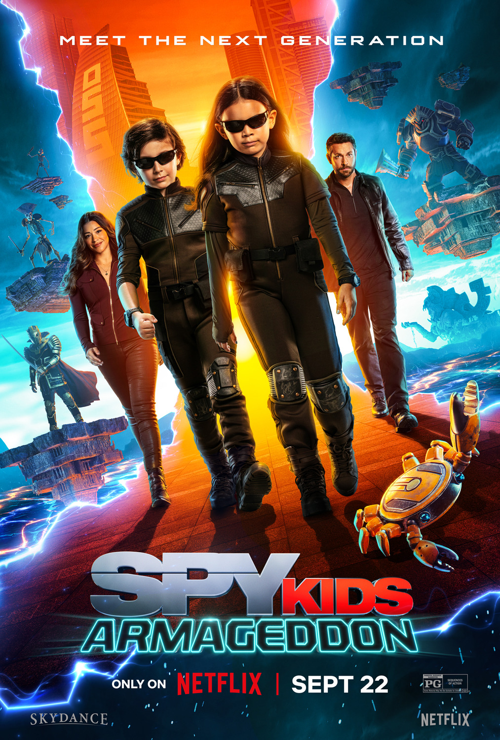 Extra Large Movie Poster Image for Spy Kids: Armageddon 