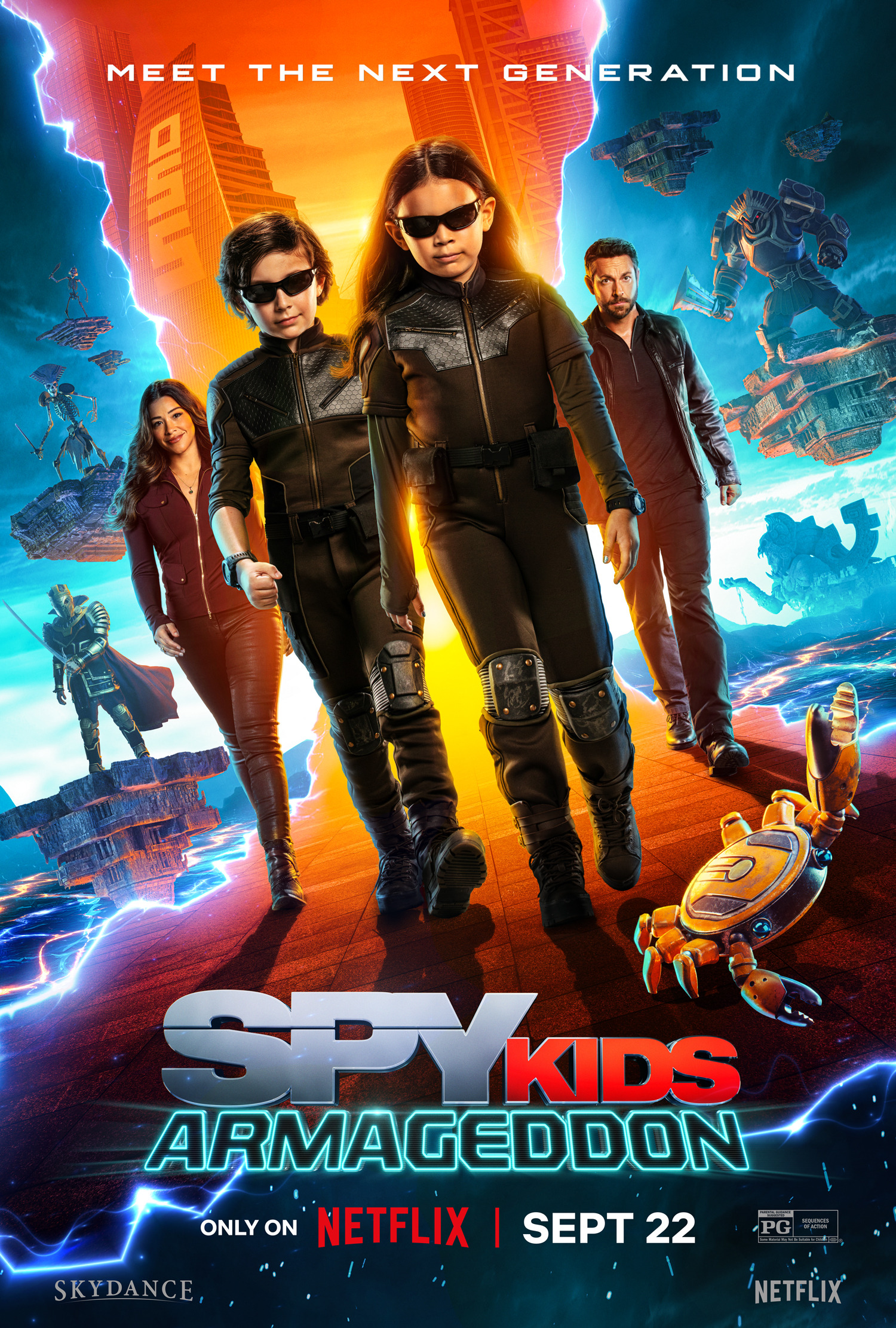 Mega Sized Movie Poster Image for Spy Kids: Armageddon 