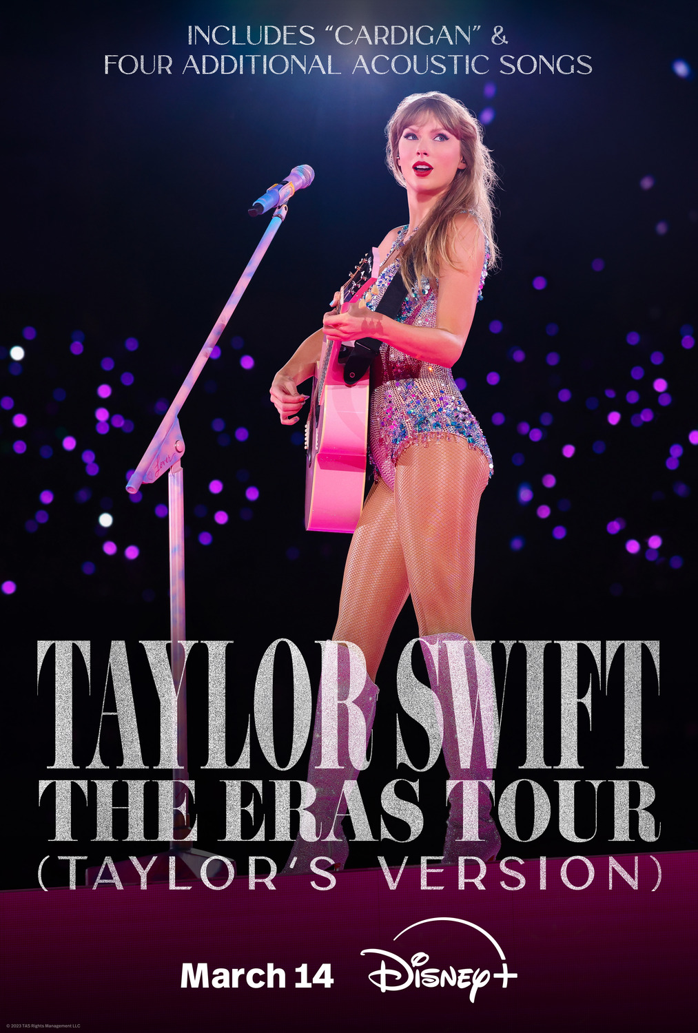 Extra Large Movie Poster Image for Taylor Swift: The Eras Tour (#2 of 3)