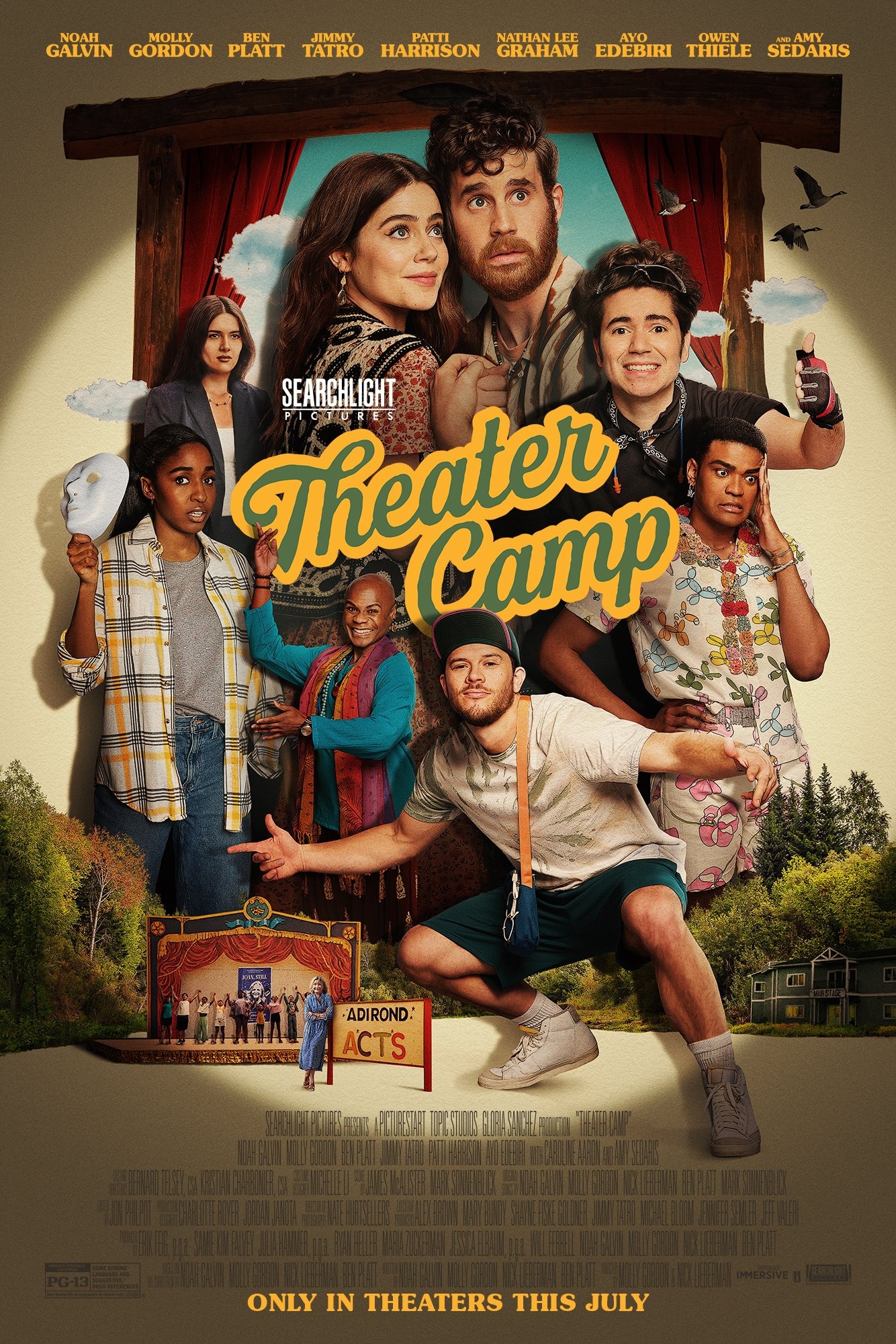 Mega Sized Movie Poster Image for Theater Camp 