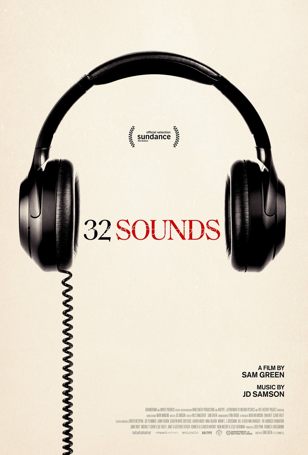 Extra Large Movie Poster Image for 32 Sounds 