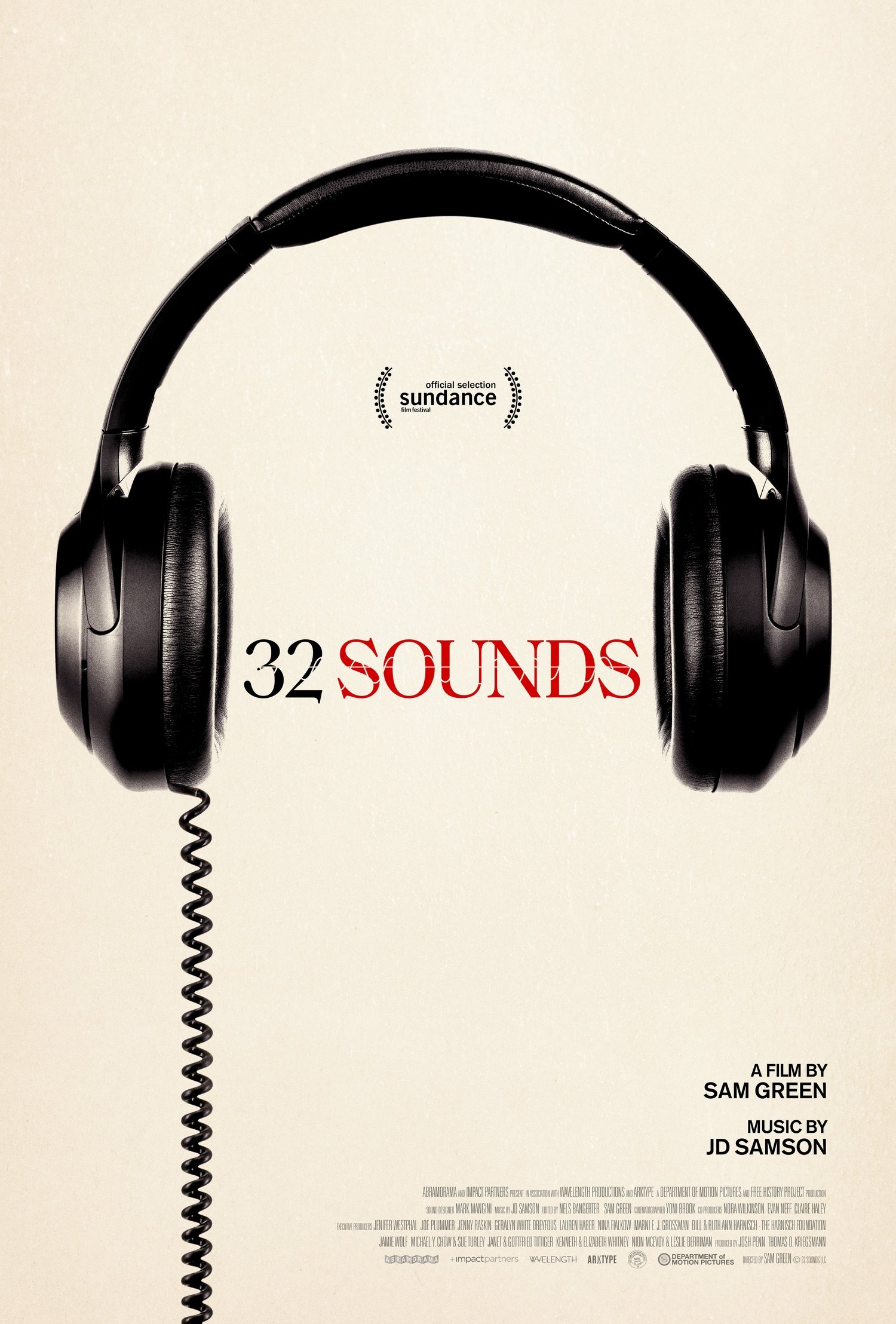 Mega Sized Movie Poster Image for 32 Sounds 